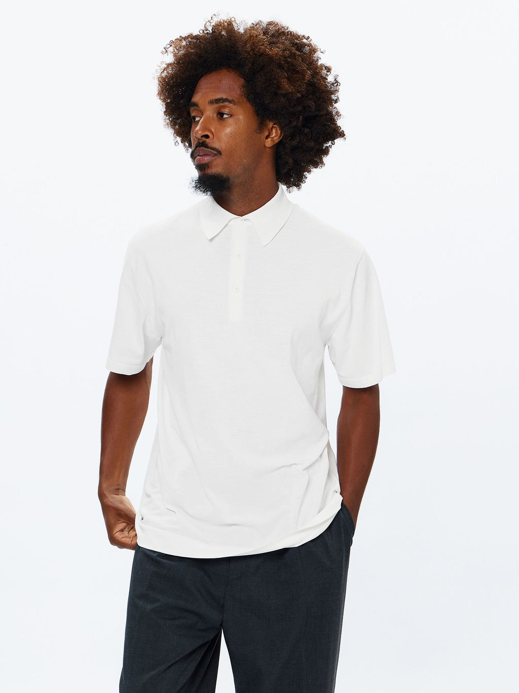 Komelina AS Knitting Polo Shirt (Unisex)