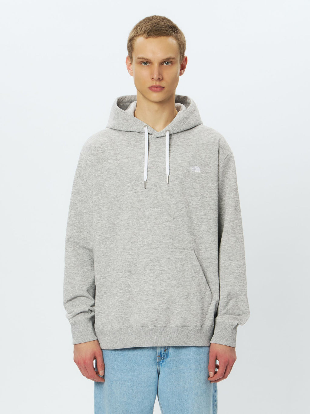 Small Logo Heather Sweat Hoodie (Unisex)