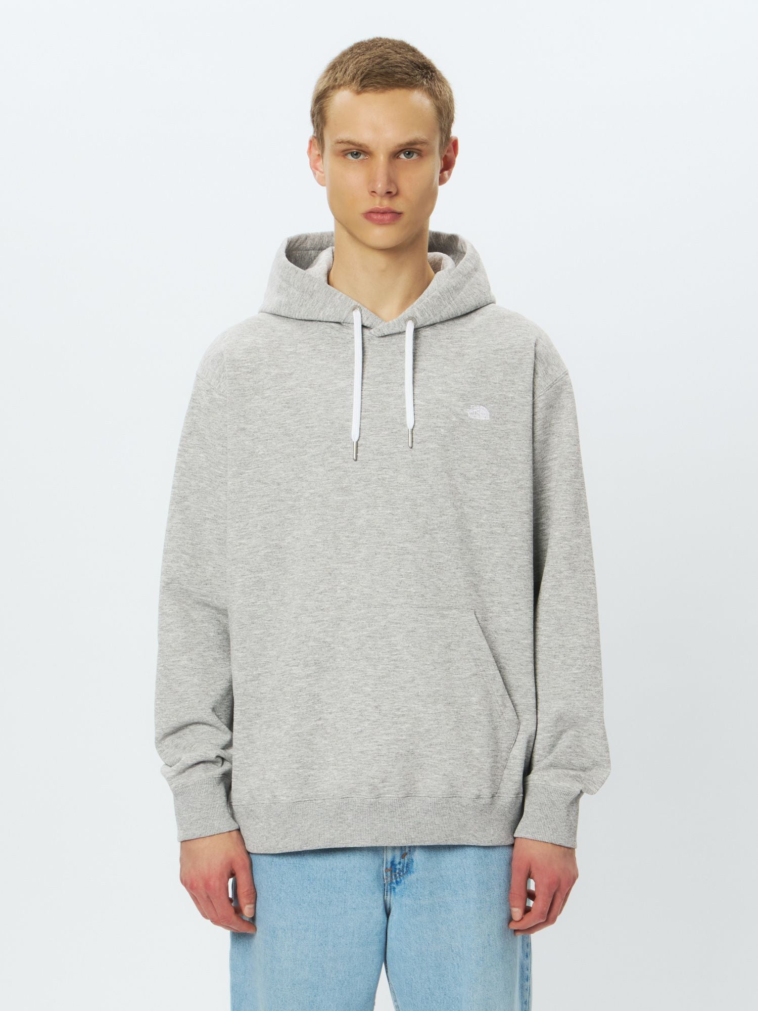 Small Logo Heather Sweat Hoodie (Unisex)