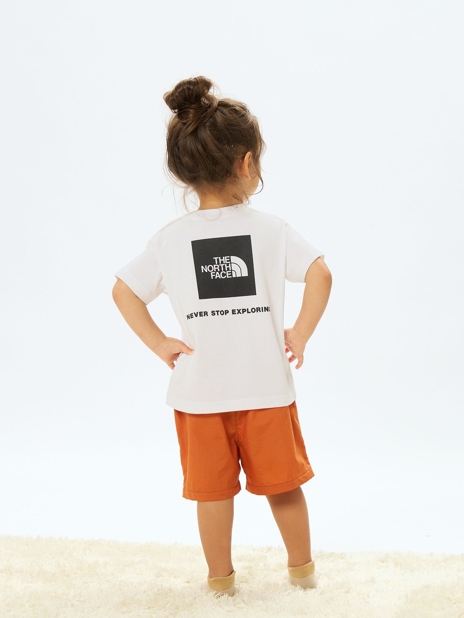 Short Sleeve Back Square Logo Tee (Baby)