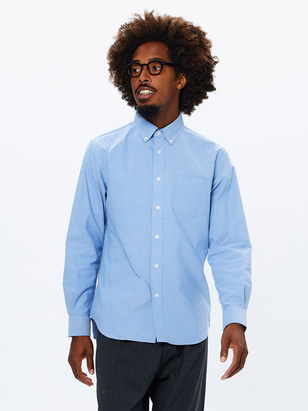 MXP Long Sleeve Standard Oxford Button Down Shirt (Unisex)