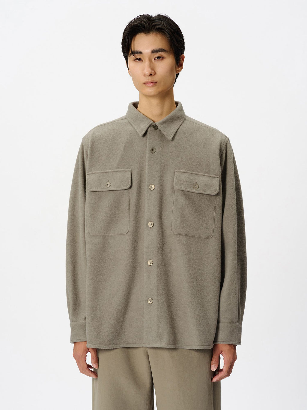 Wool Jersey Coptis Shirt (Unisex)