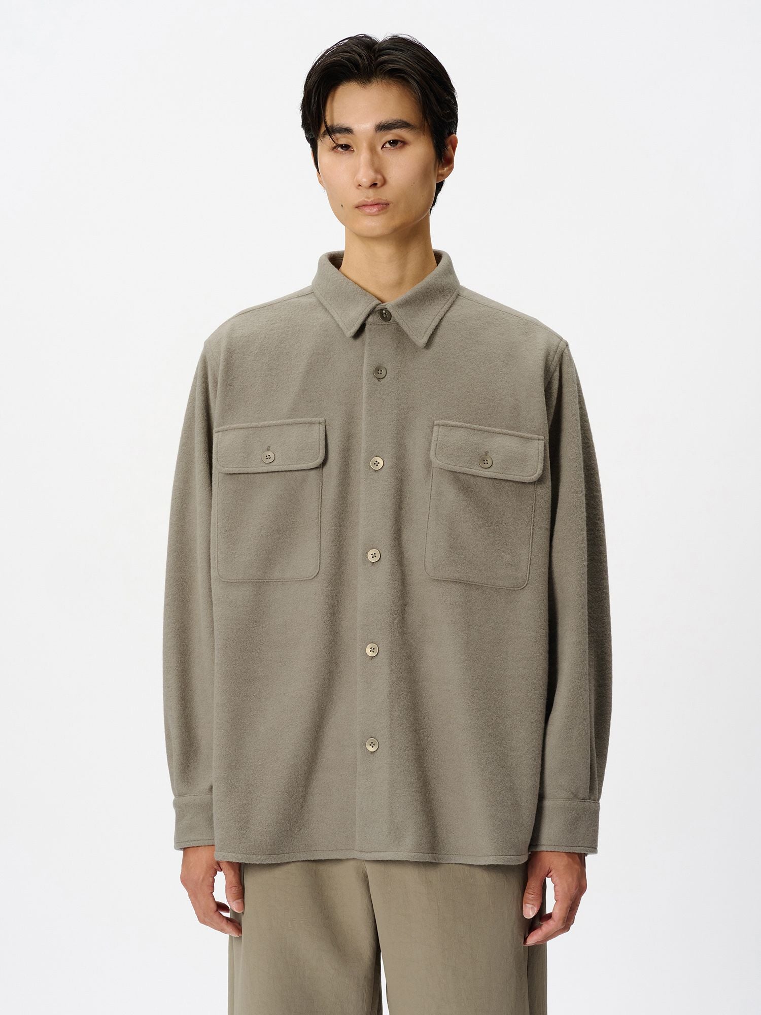 Wool Jersey Coptis Shirt (Unisex)