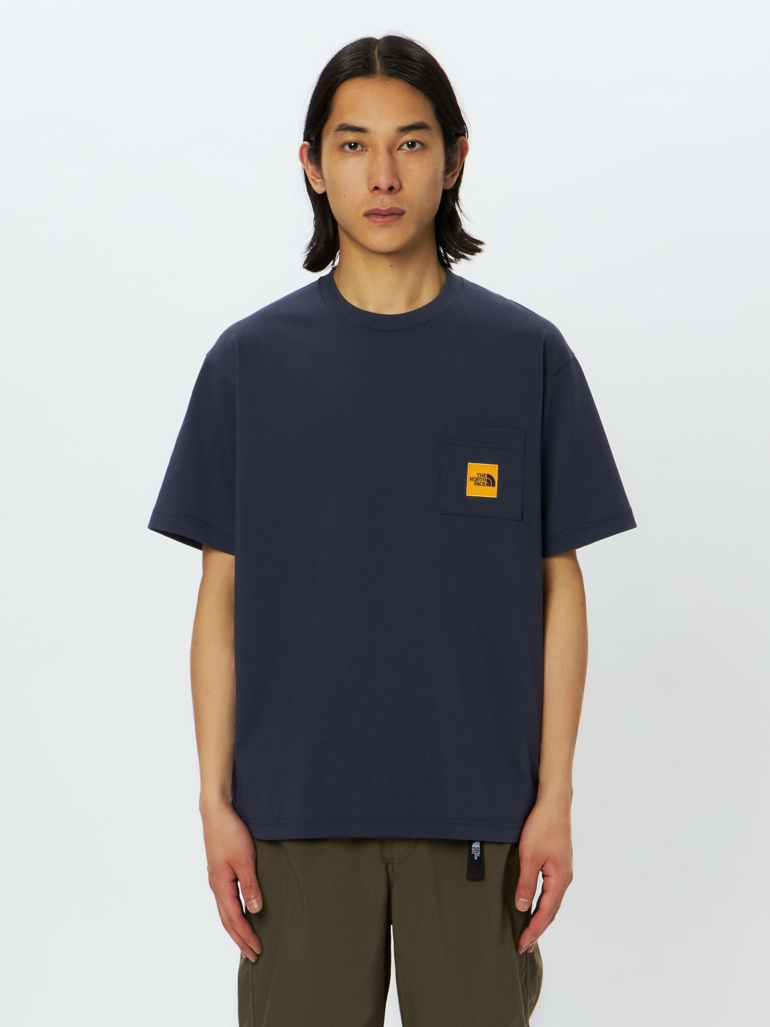 Short Sleeve Square Logo Pocket Tee (Men's)