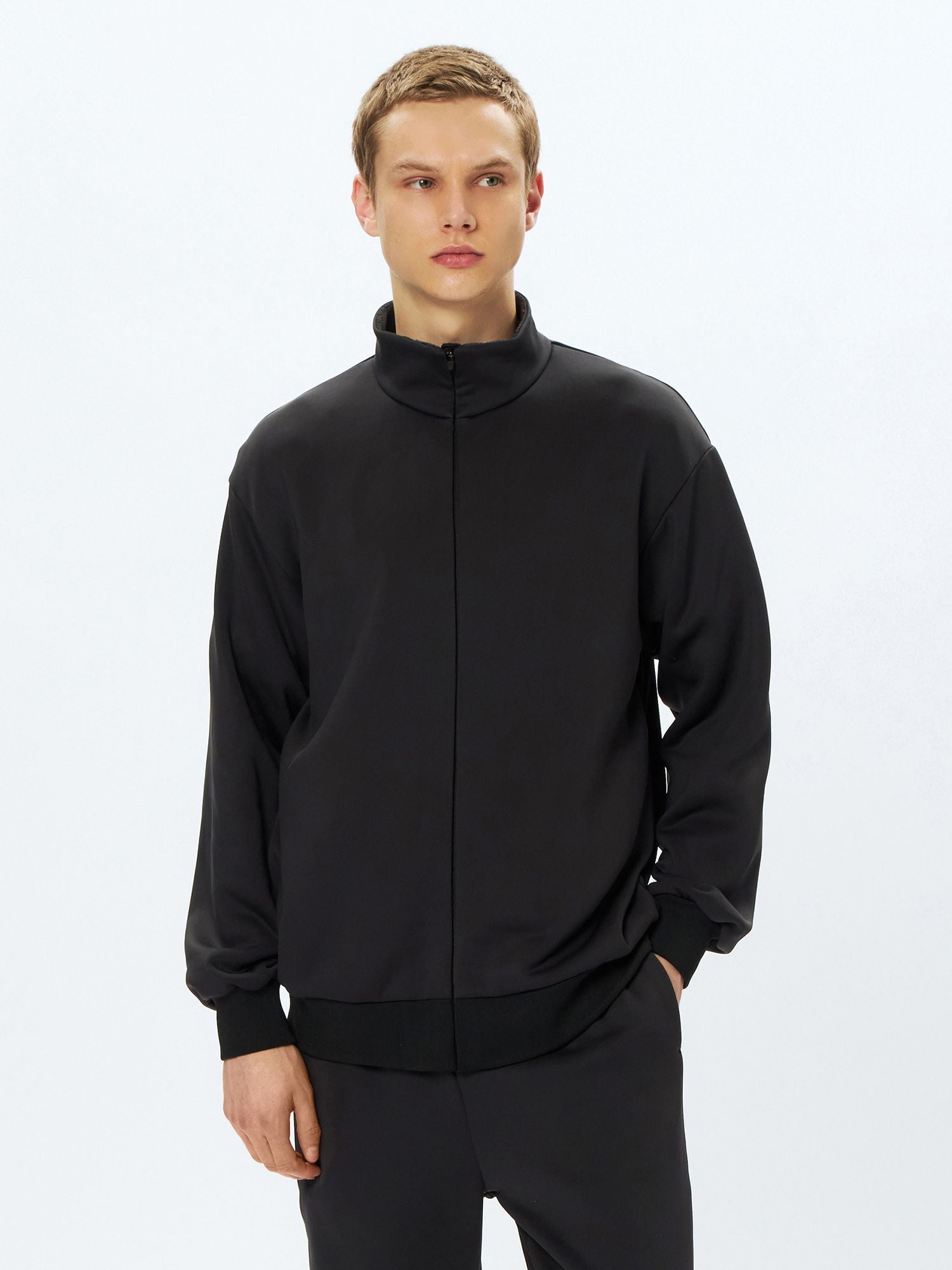 Piraeus / Stretch Fleece Stand Zip (Unisex)
