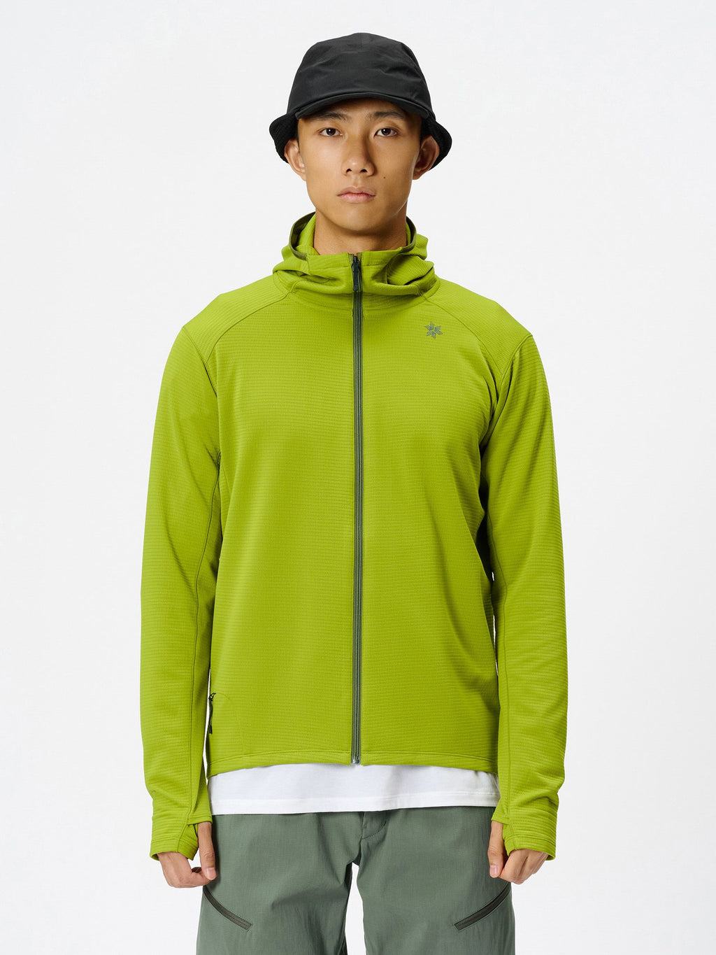 Dual Layered Long Sleeve Hoodie (Unisex)