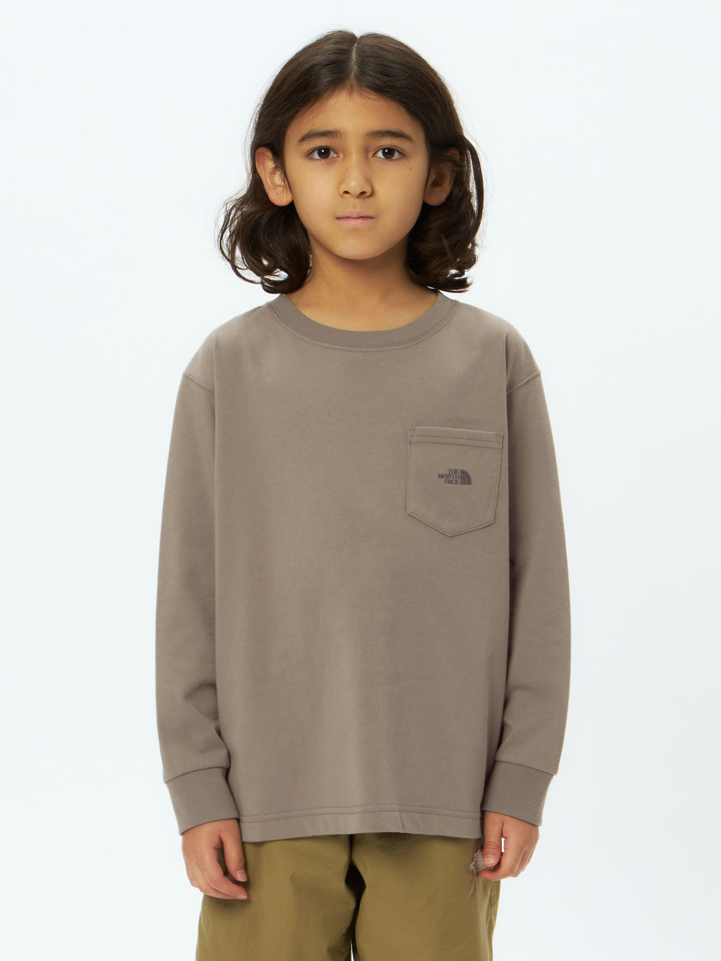 Long Sleeve Pocket Logo Tee (Kids)