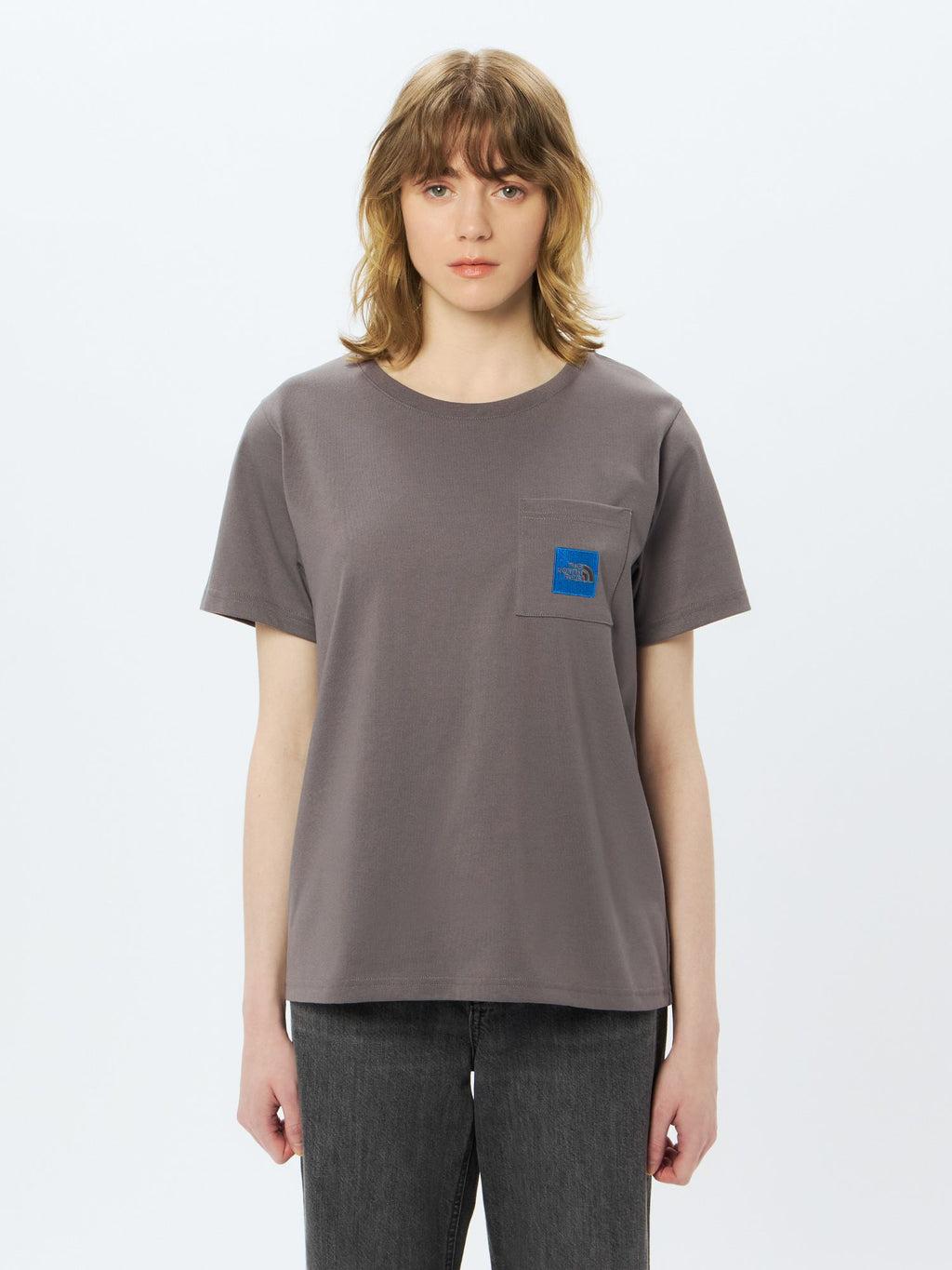 Short Sleeve Square Logo Pocket Tee (Women's)