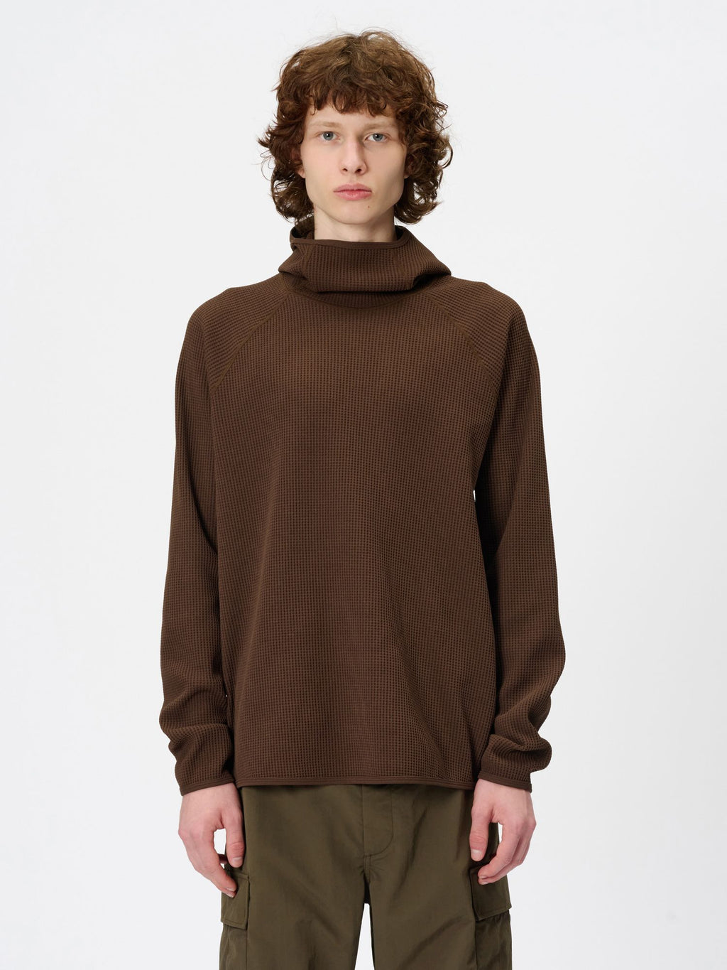 Waffle Light Long Sleeve Hoodie (Unisex)