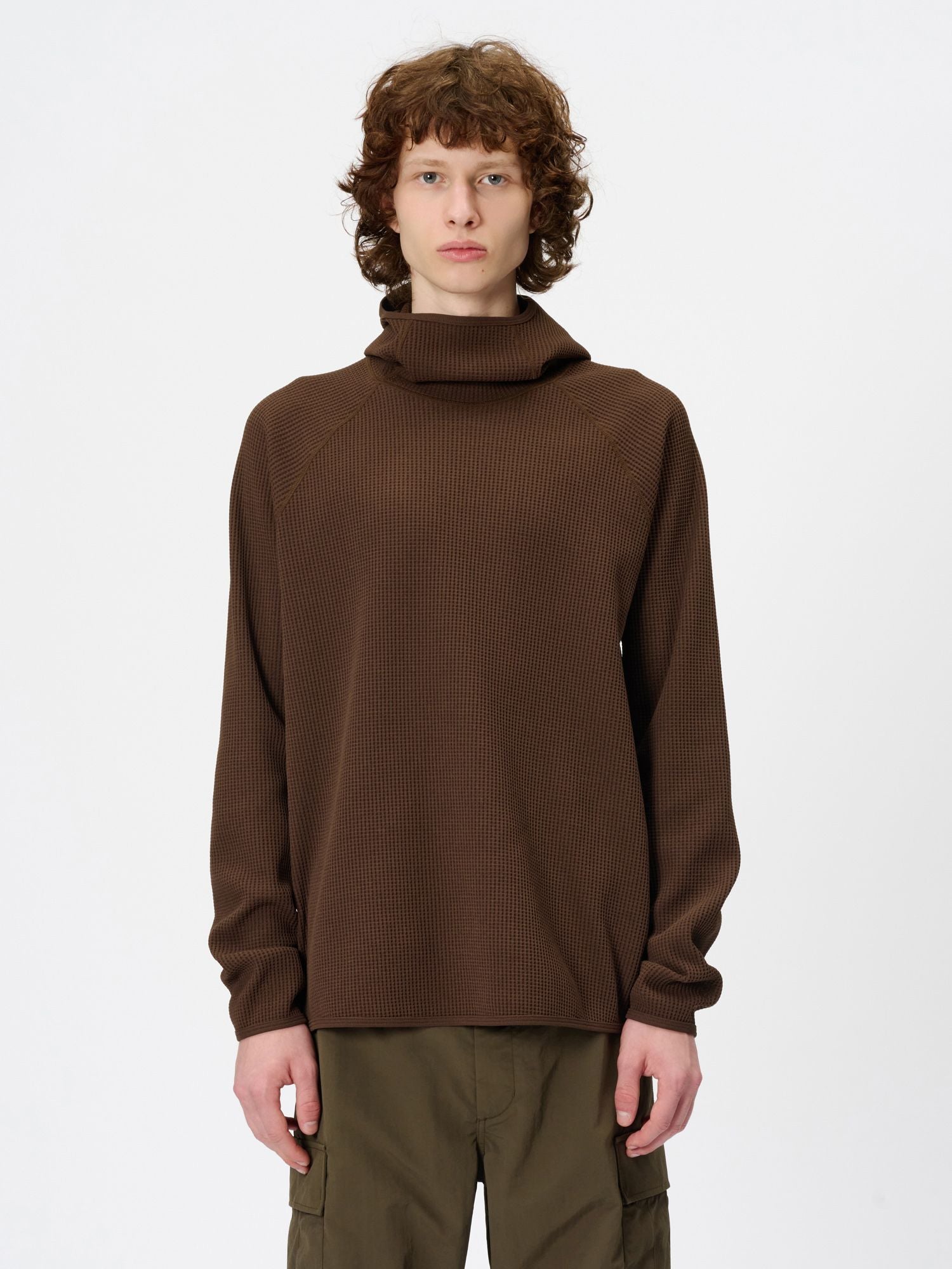 Waffle Light Long Sleeve Hoodie (Unisex)