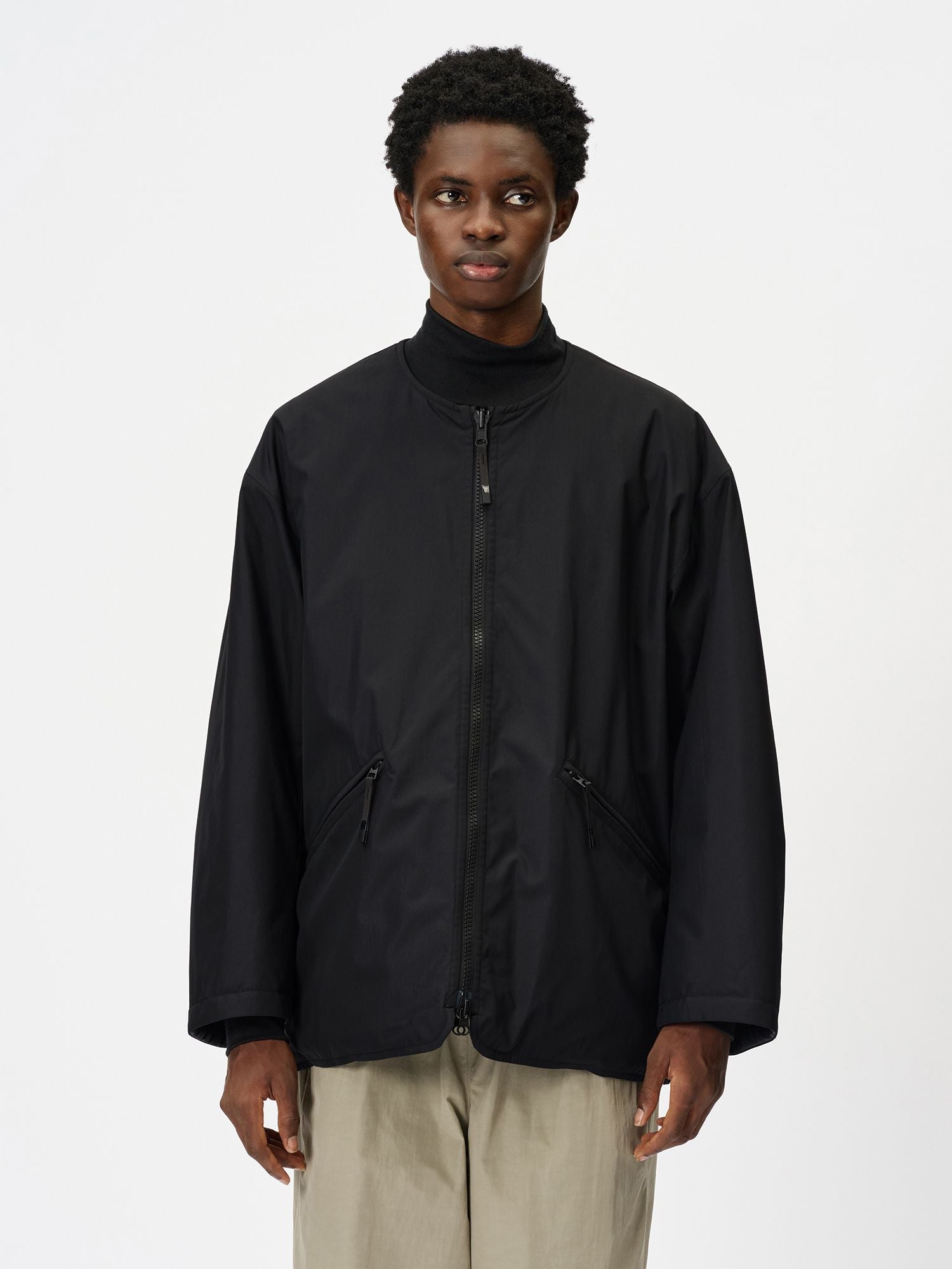 Reversible Quilted Puffy Jacket (Unisex)