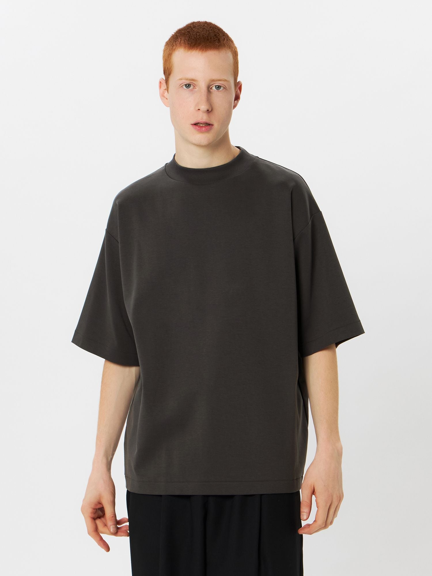Smooth Comfort Half Sleeve Mock Neck (Unisex)