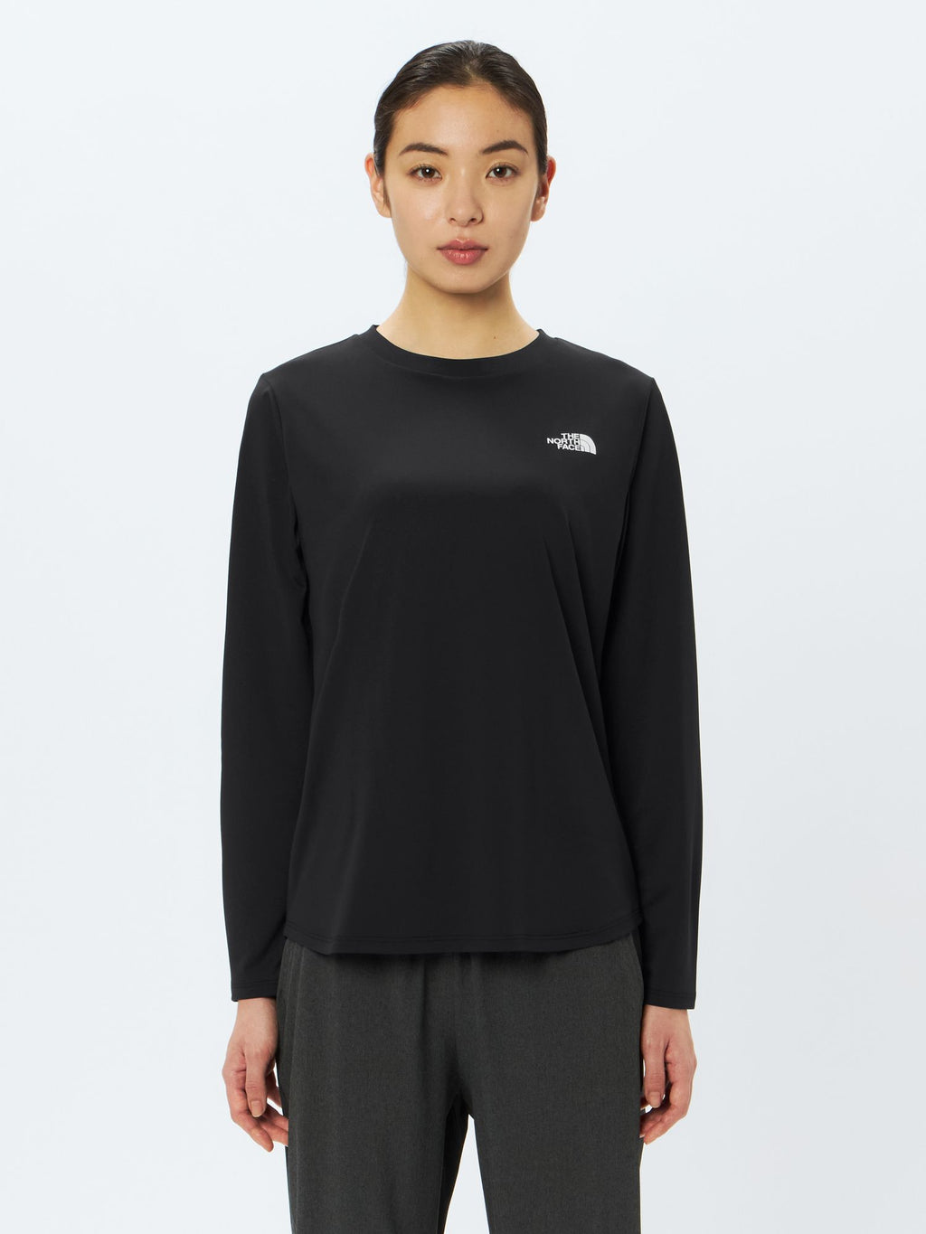 Long Sleeve One Point Logo Tee (Women's)