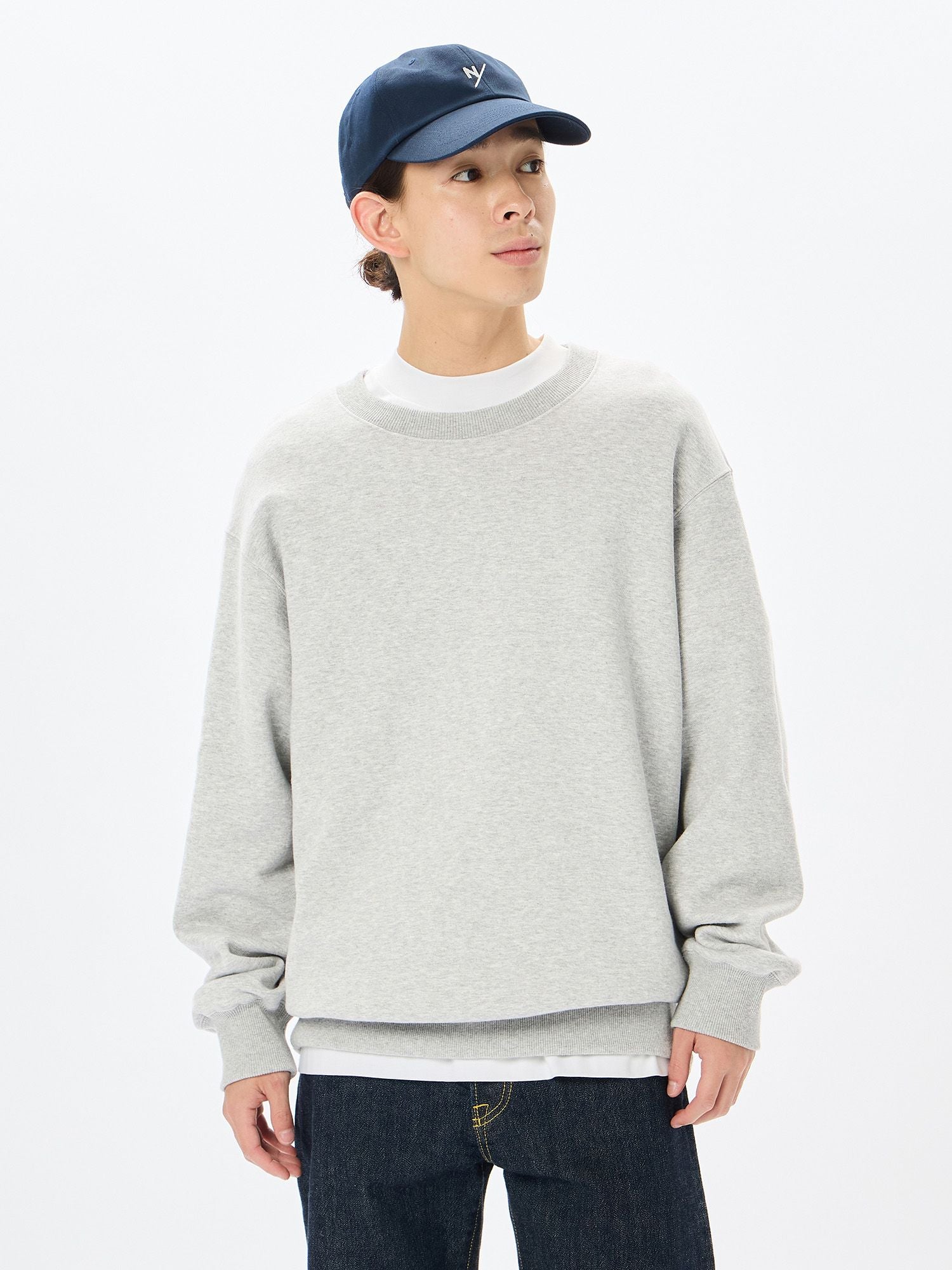 Baritone / Heavy Warm Sweat Long Sleeve Crew (Unisex)