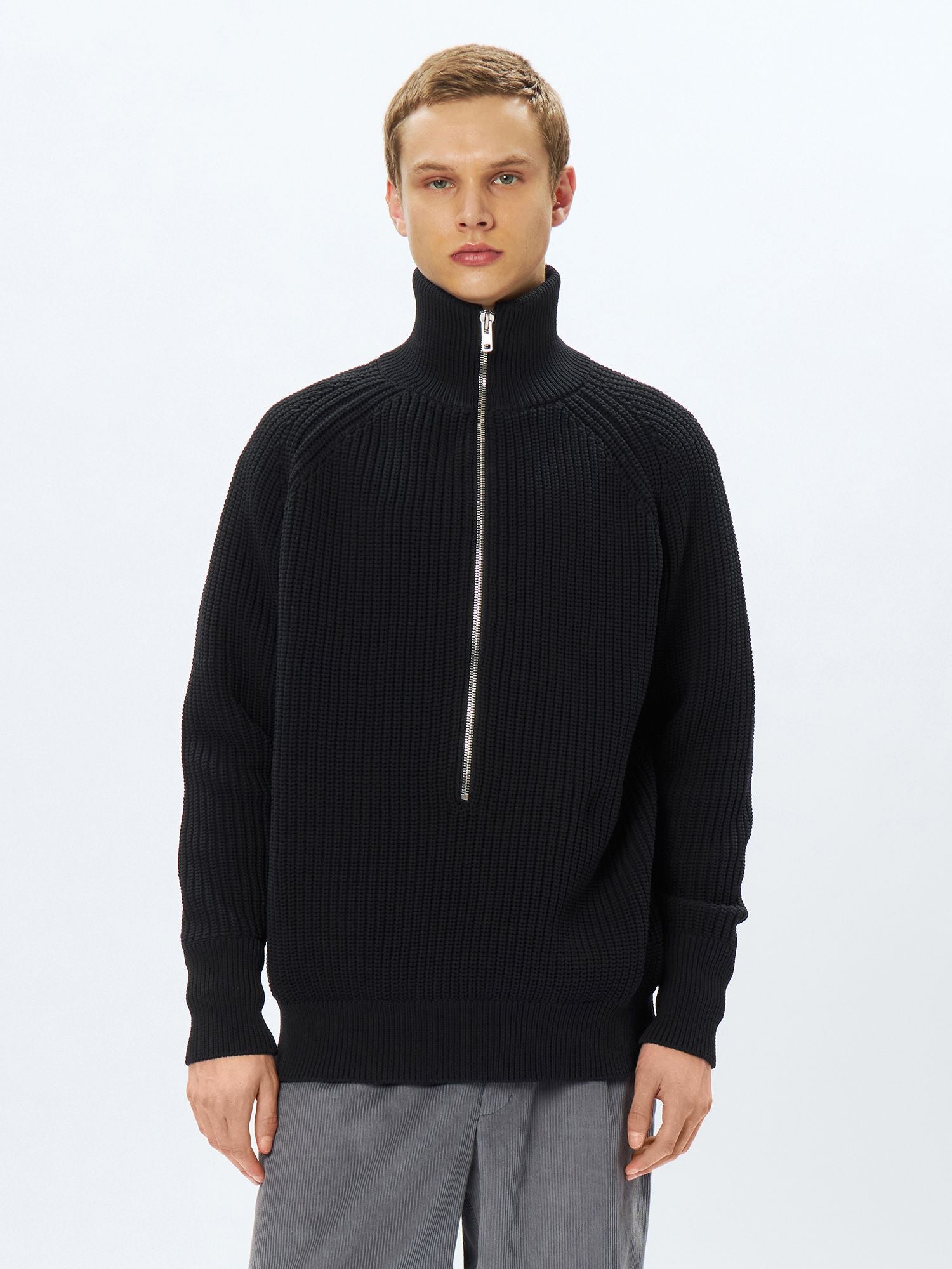 Karaminza/ Low Gauge Half Zip (Unisex)