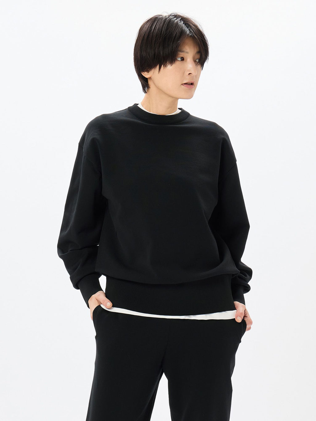 With/Knit Long Sleeve Crew (Unisex)