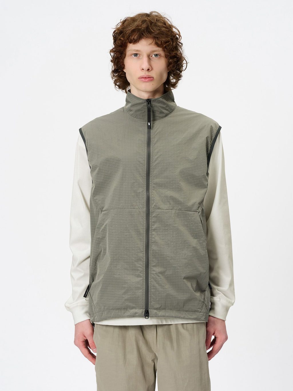 Dope Dyed Ripstop Wind Vest (Unisex)