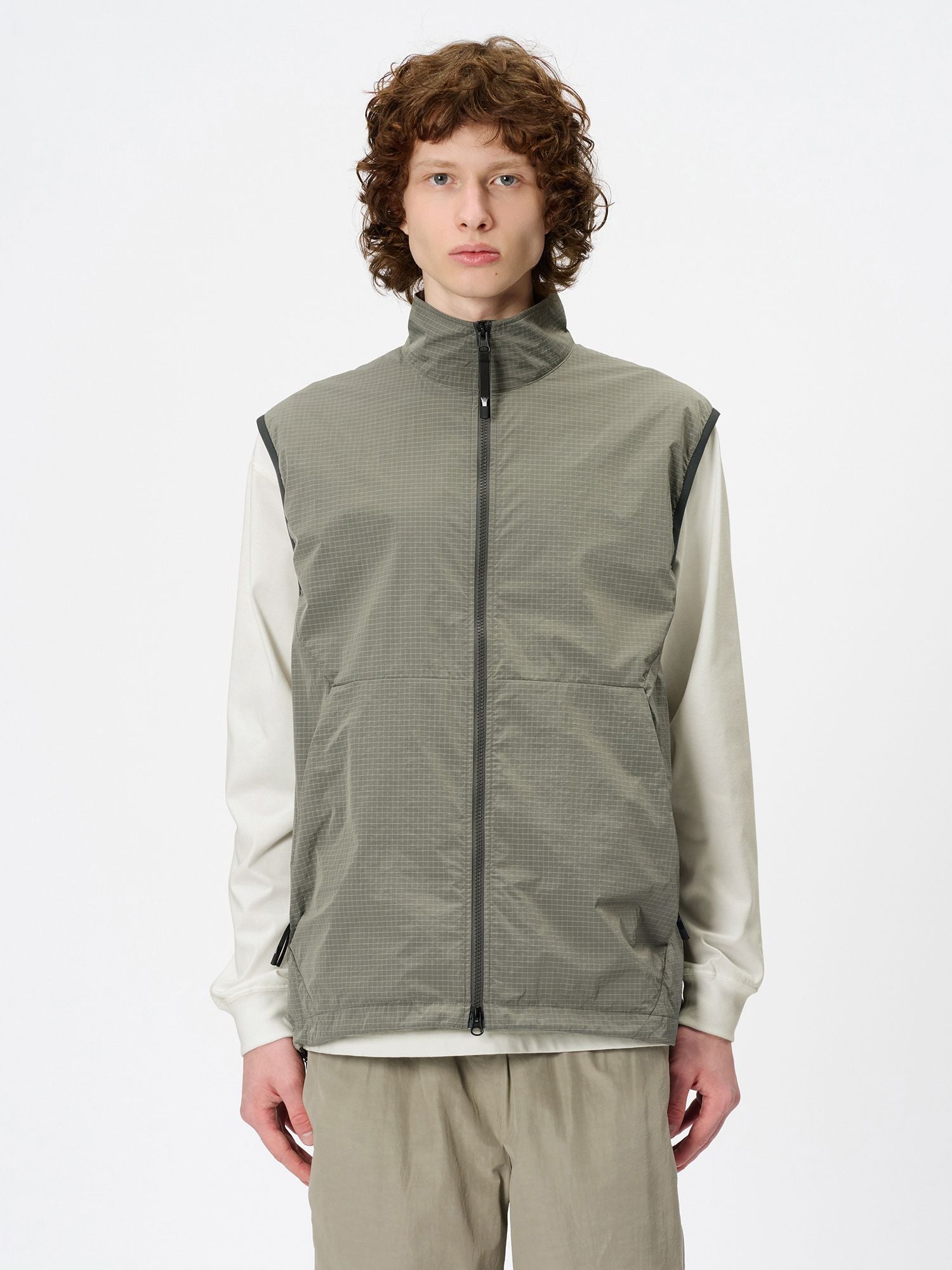 Dope Dyed Ripstop Wind Vest (Unisex)