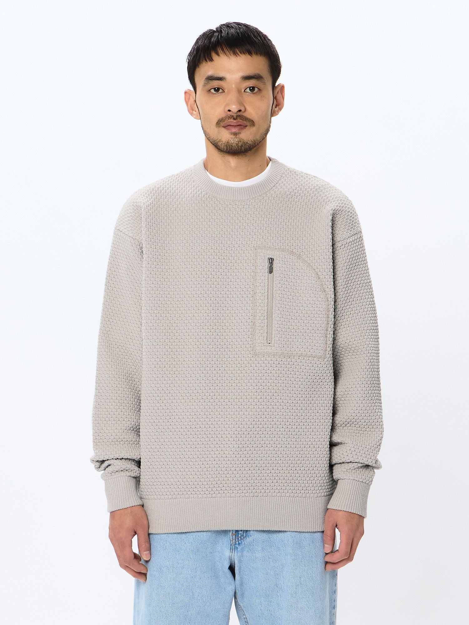 Rock Surface Wool Sweater (Unisex)