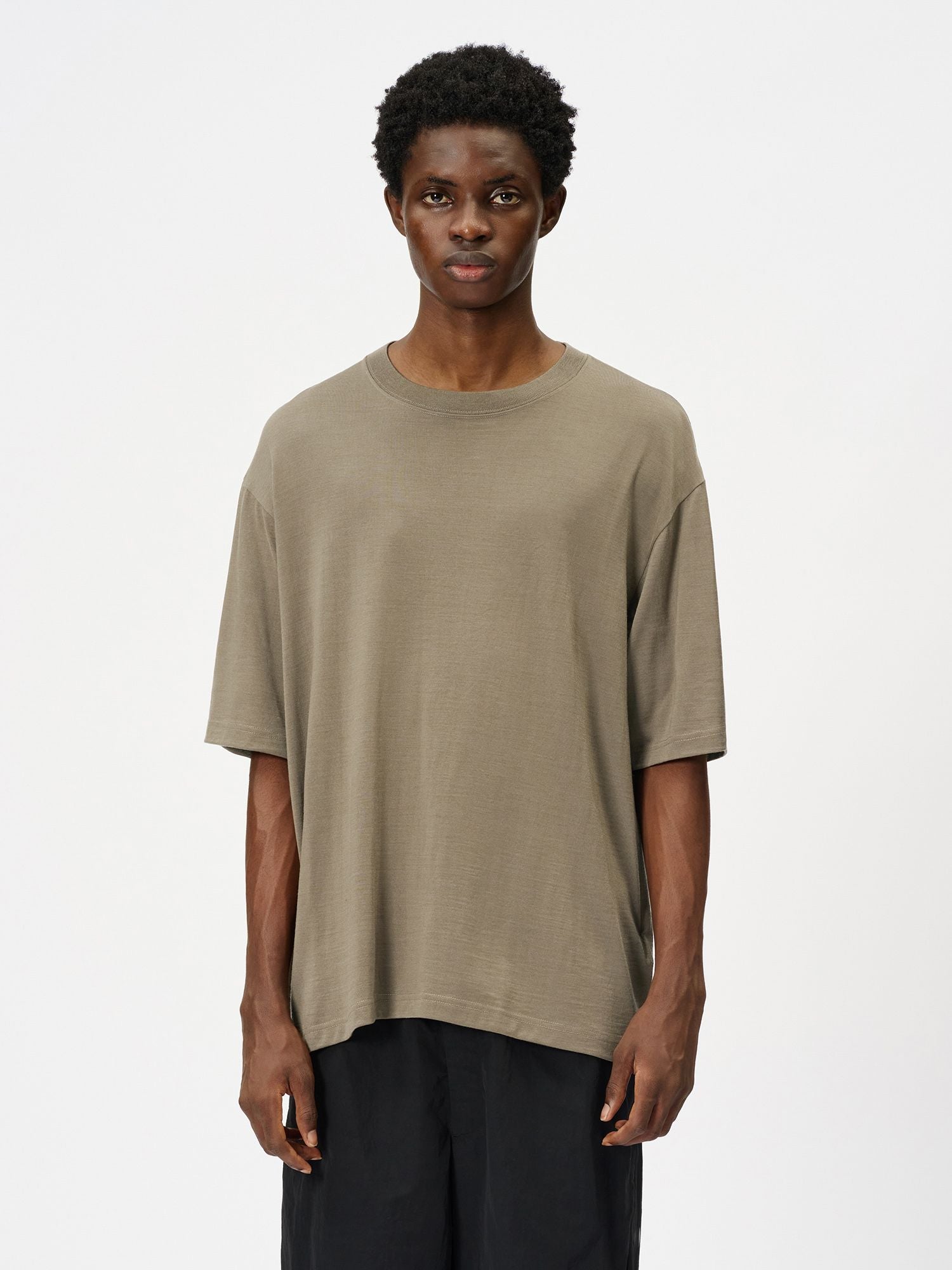 Wool Lyocell Jersey T-Shirt (Unisex)