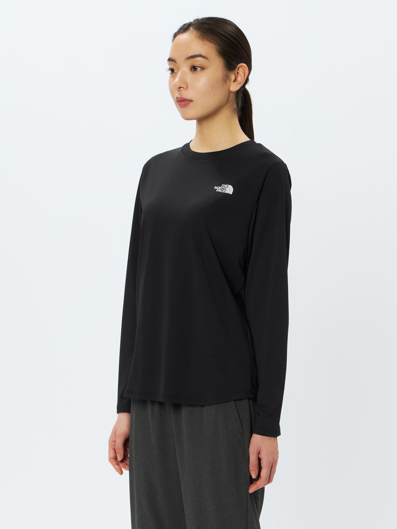 Long Sleeve One Point Logo Tee (Women's)