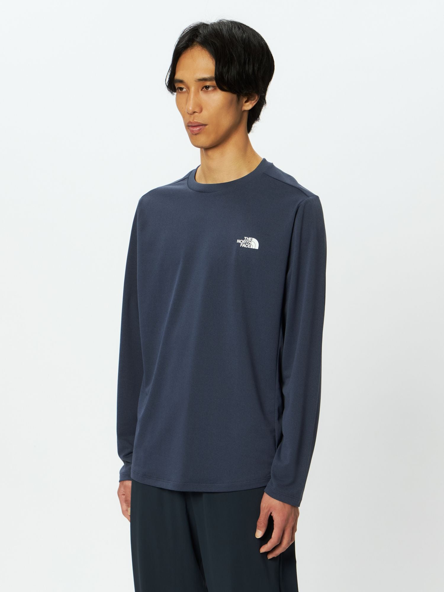 Long Sleeve One Point Logo Tee (Men's)