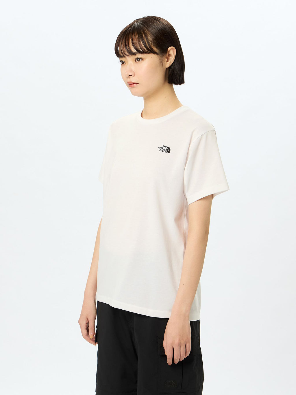 Short Sleeve Back Square Logo Tee (Women's)