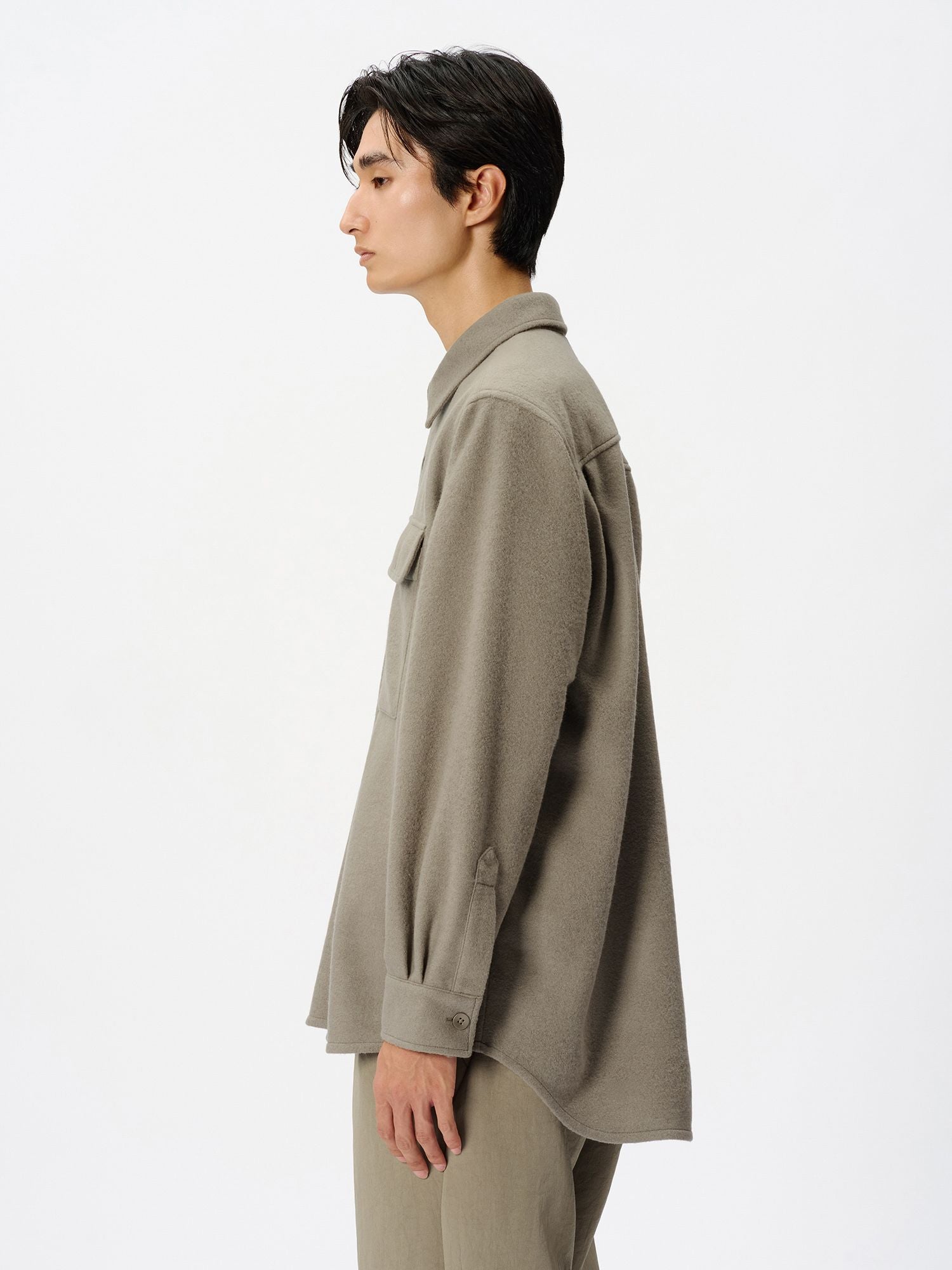 Wool Jersey Coptis Shirt (Unisex)