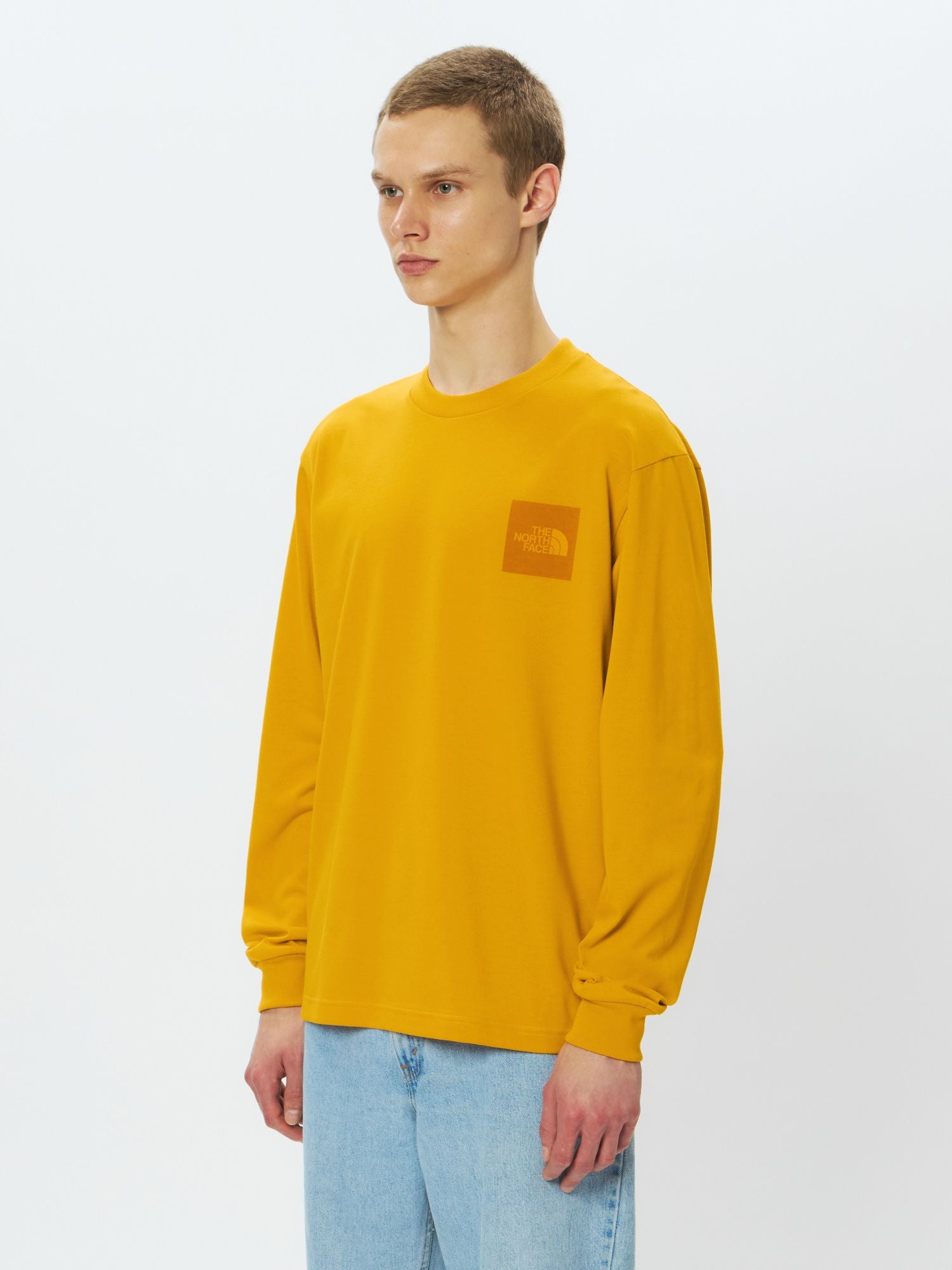 Long Sleeve Square Logo Tee (Unisex)