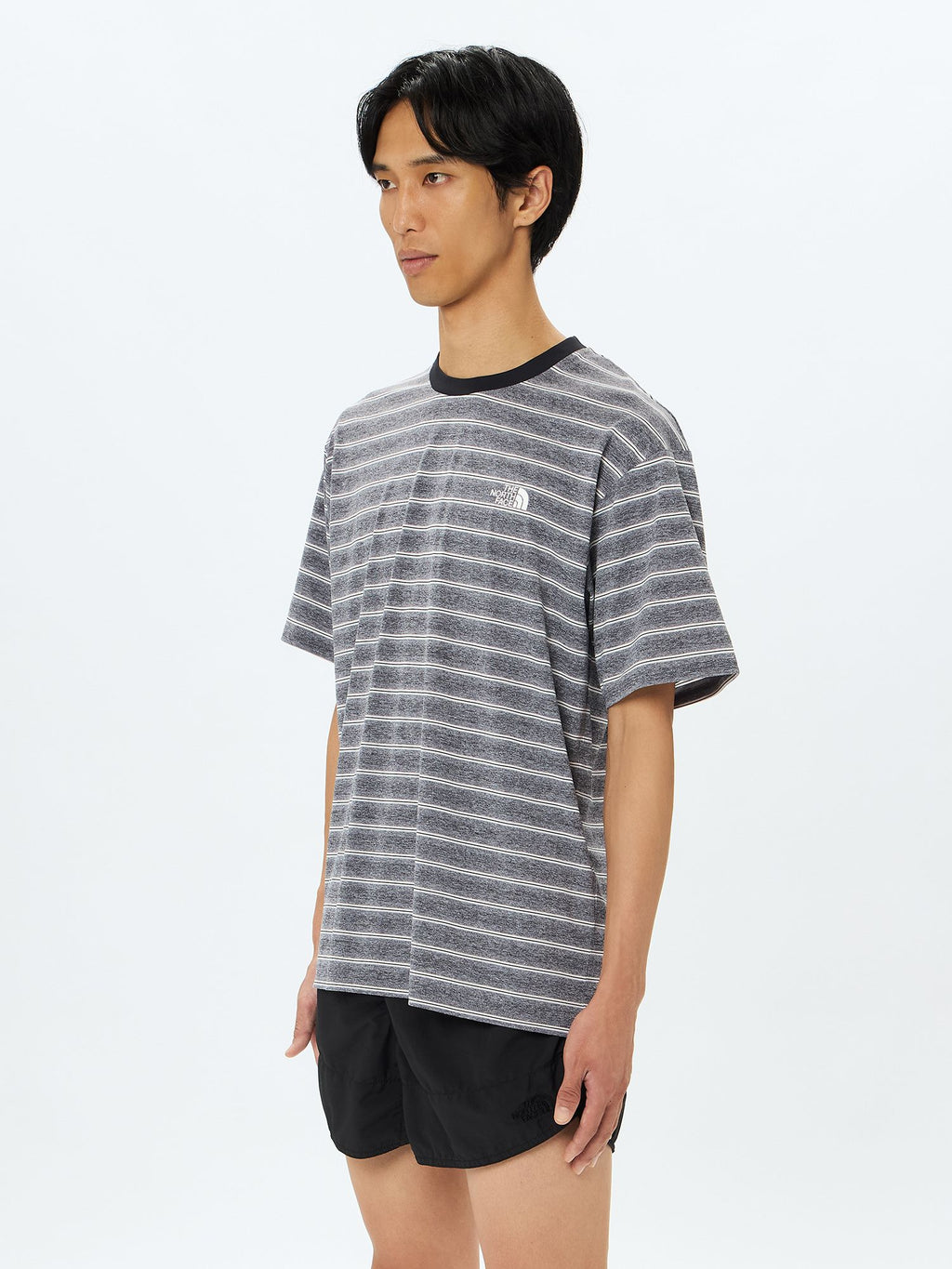 Short Sleeve Free Run Border Crew (Unisex)