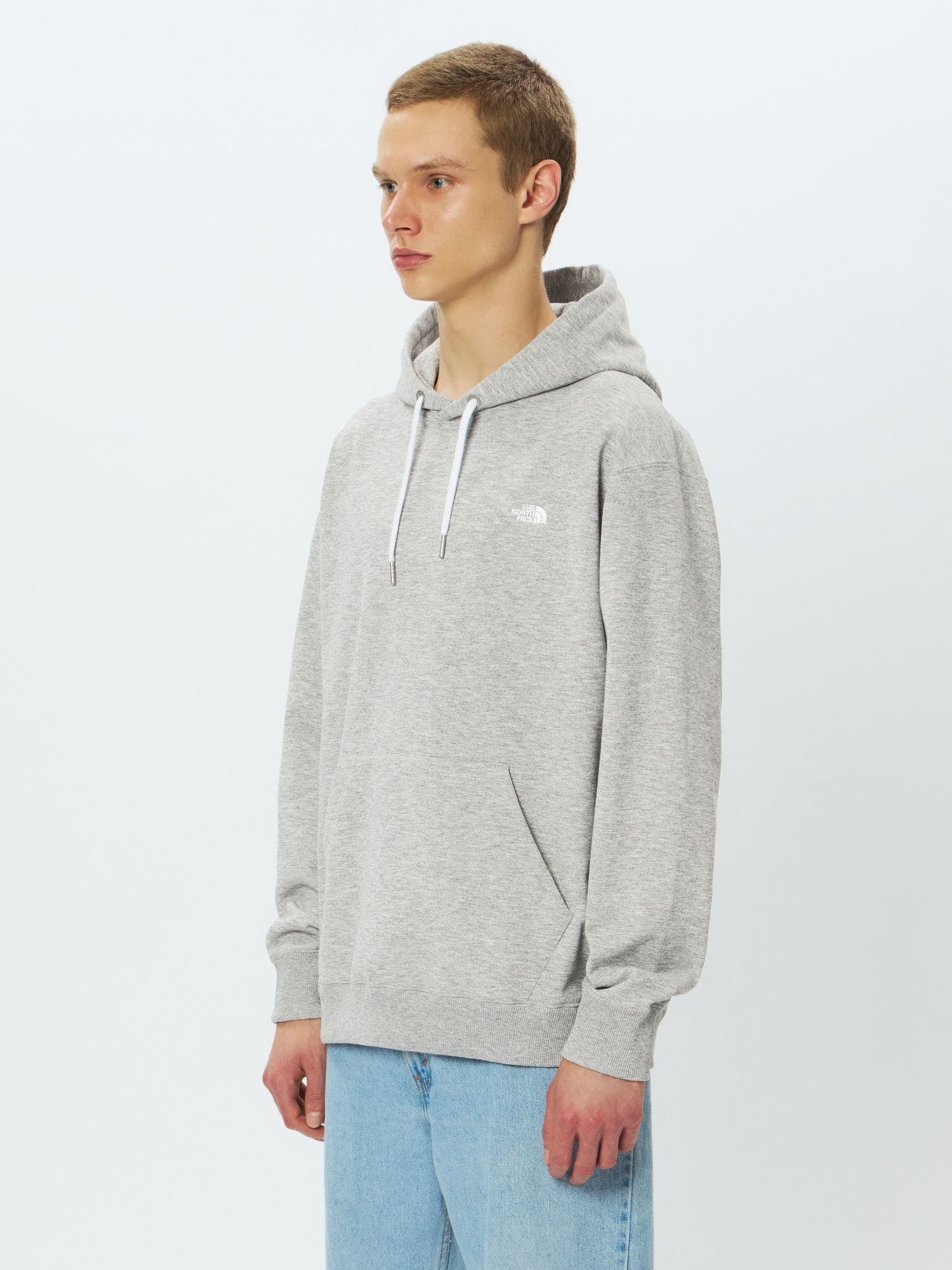 Small Logo Heather Sweat Hoodie (Unisex)