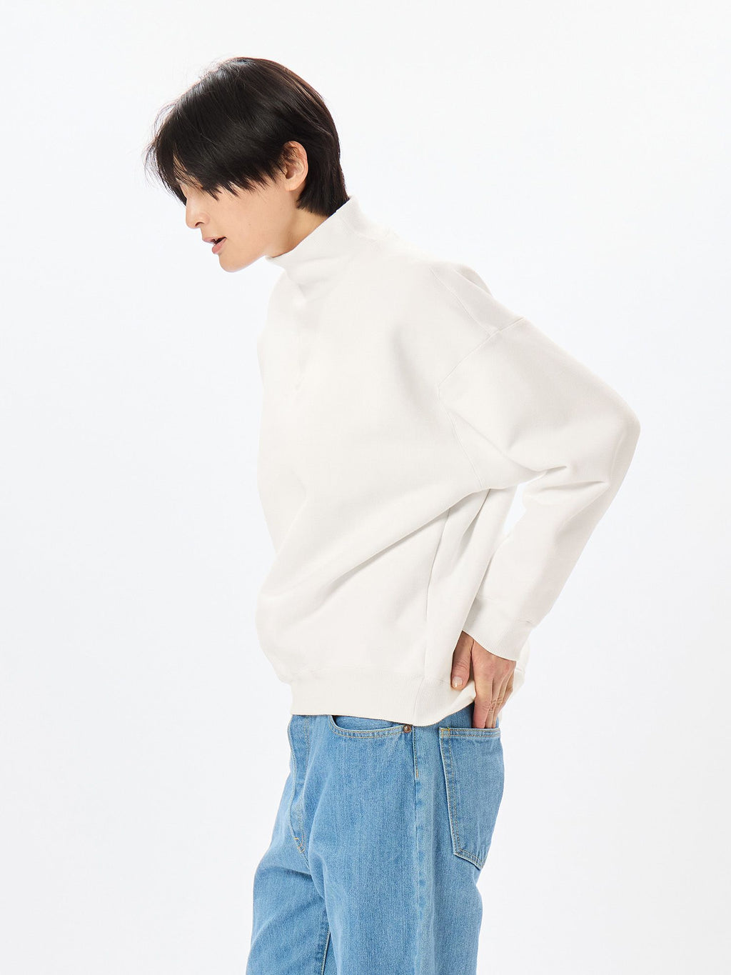 Baritone / Heavy Warm Sweat Mock Neck (Unisex)