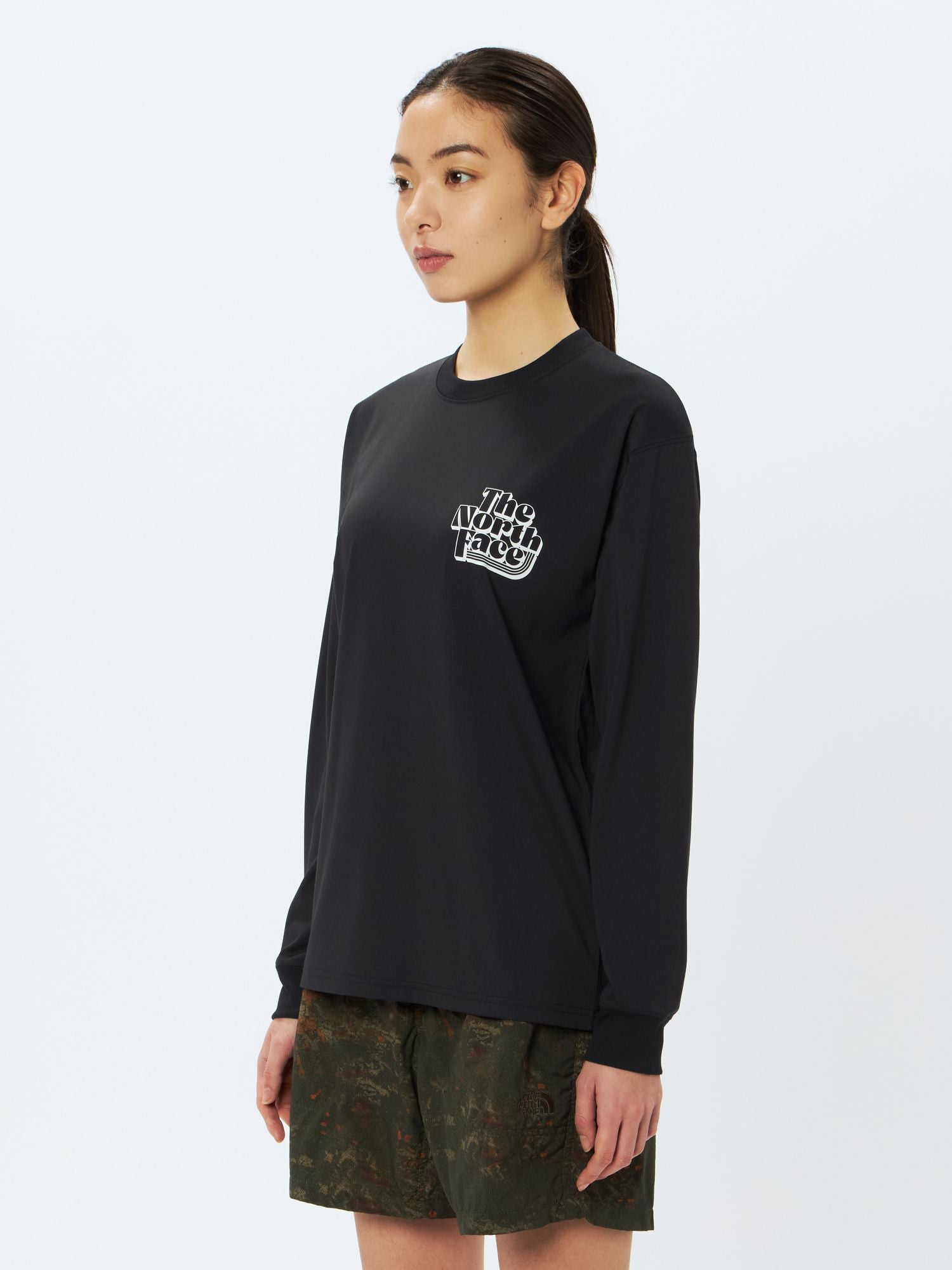 Long Sleeve Free Lang Graphic Crew (Unisex)