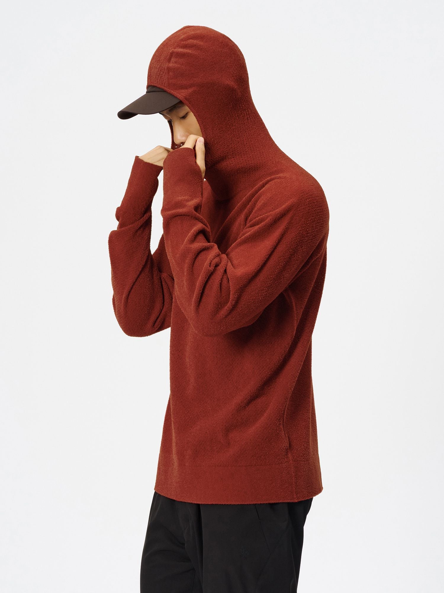 Mesh Pile Hoodie (Unisex)