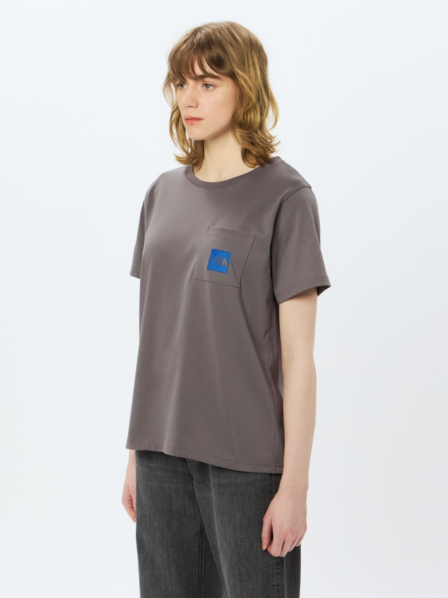 Short Sleeve Square Logo Pocket Tee (Women's)