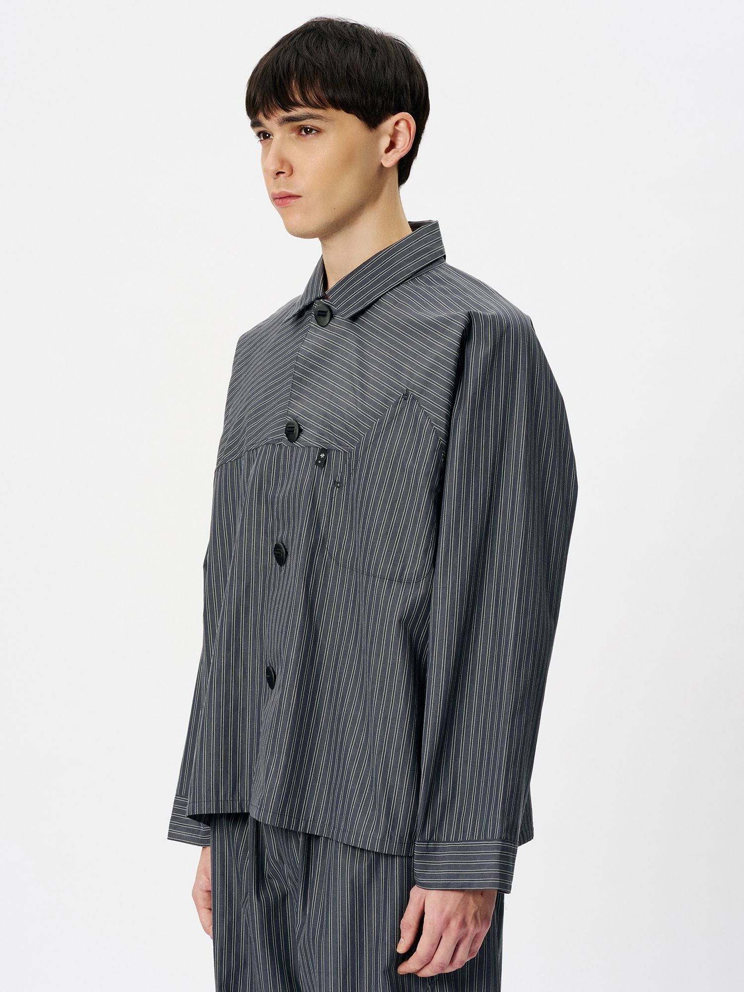 Goldwin 0 Retro Reflective Striped Shirt (Unisex)