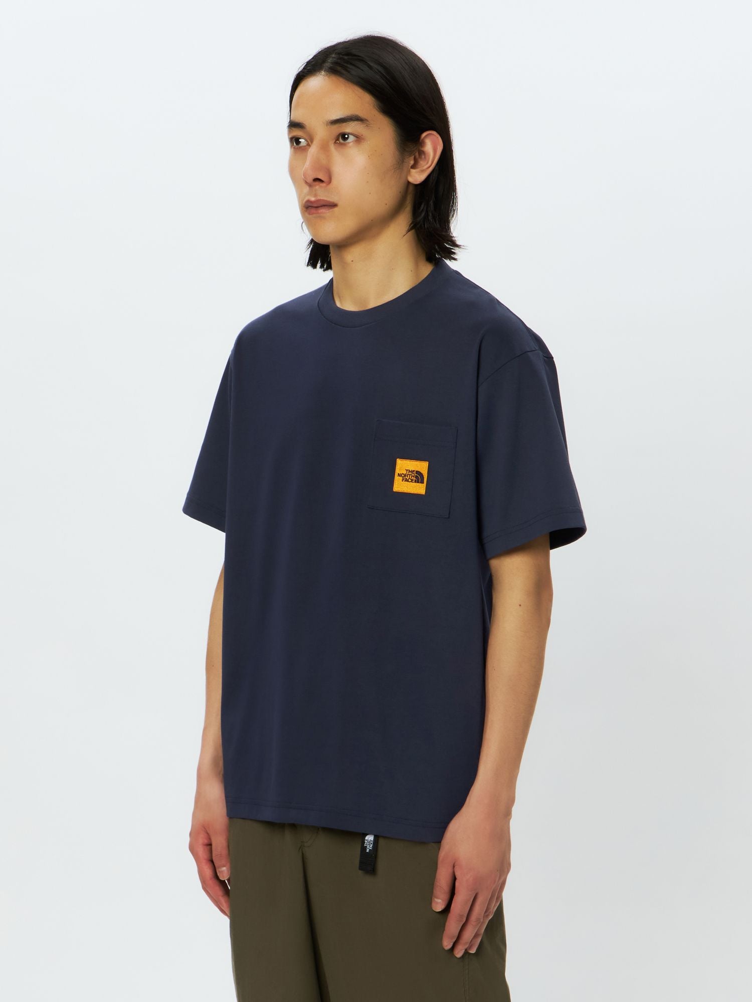 Short Sleeve Square Logo Pocket Tee (Men's)