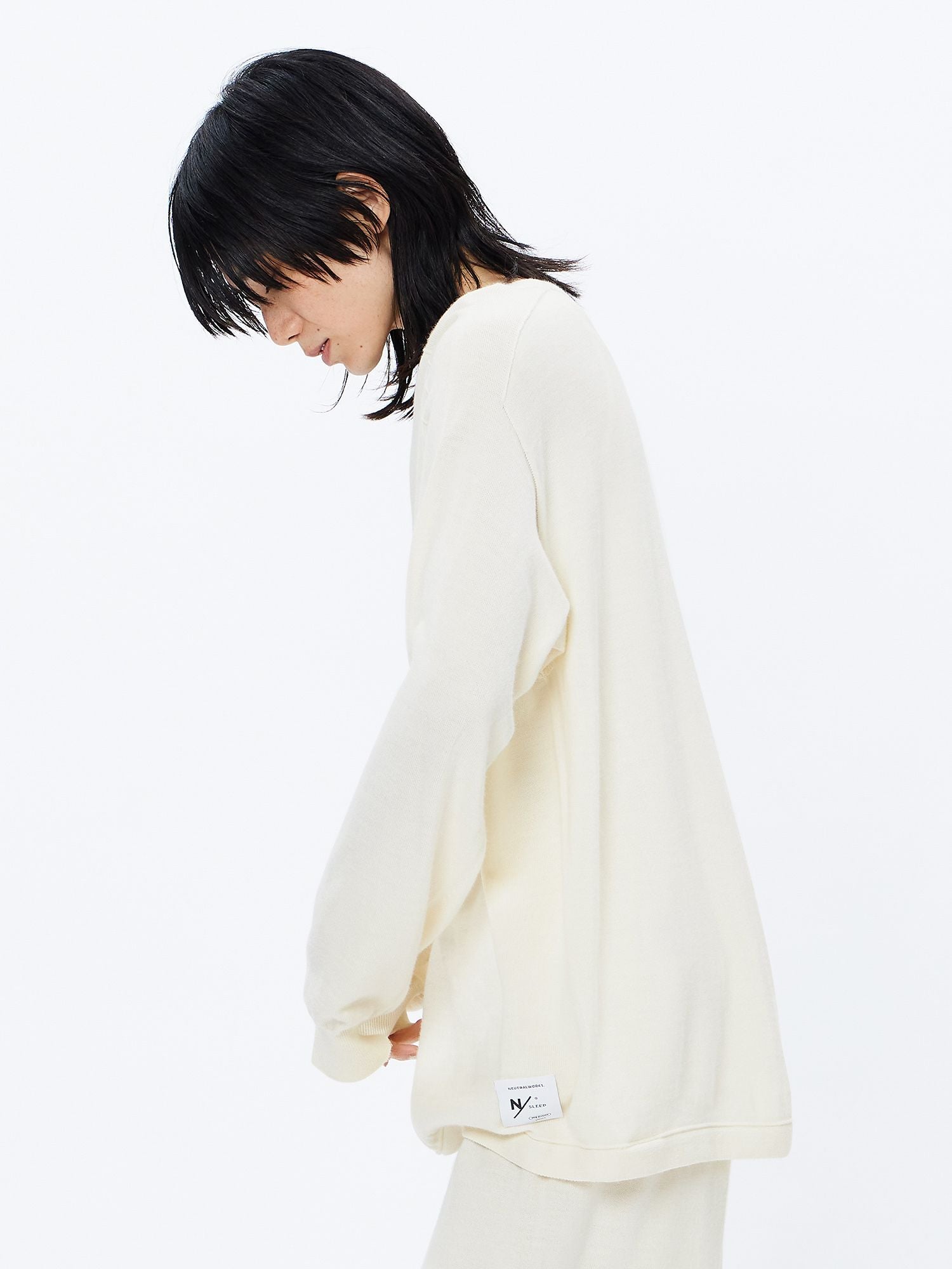 Drowsy/Hole Garment Long Sleeve Crew (Unisex)