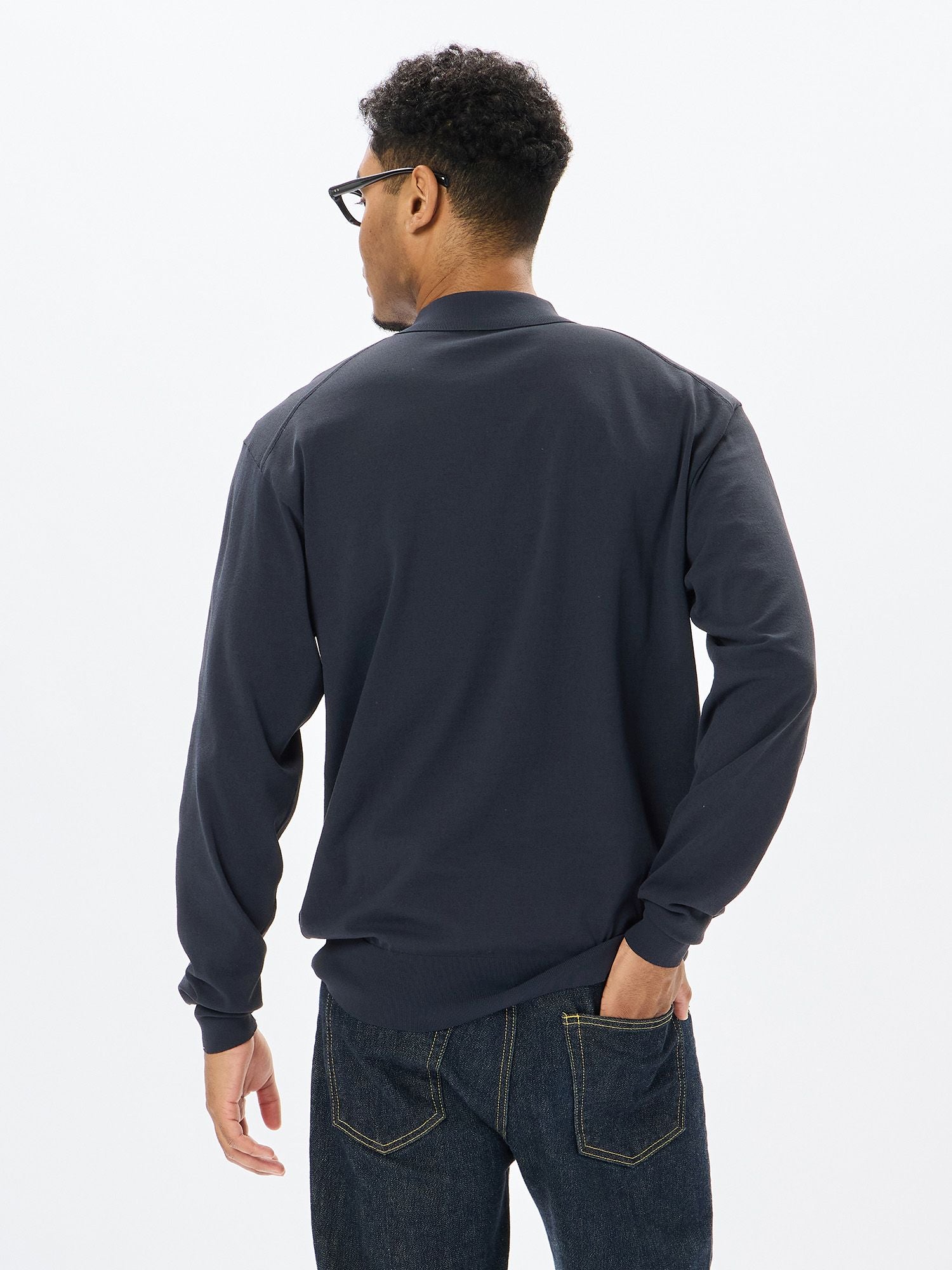 Komelina / Long Sleeve Polo (Unisex)