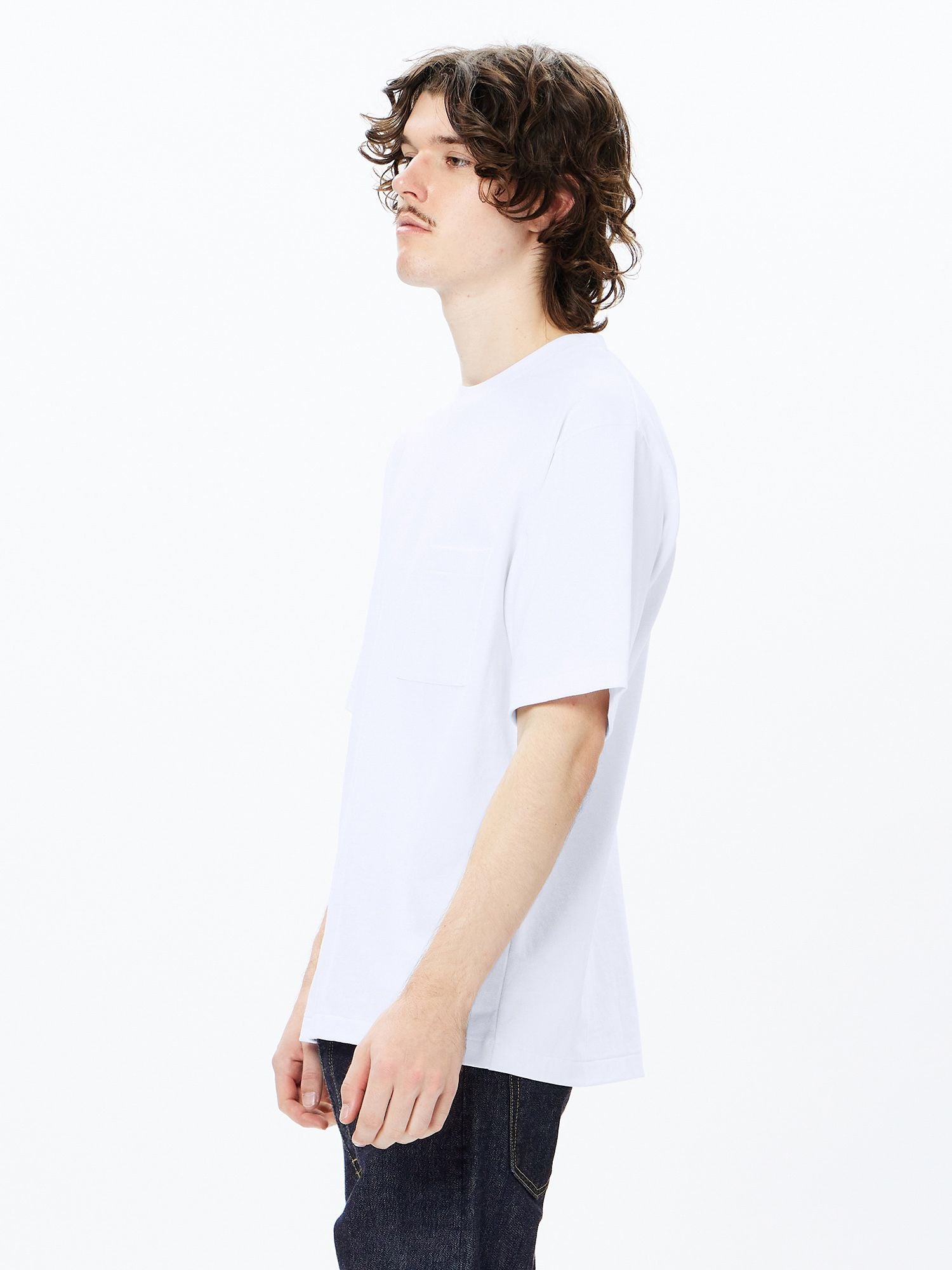 Medium Dry Jersey Big Tee with Pocket (Unisex)