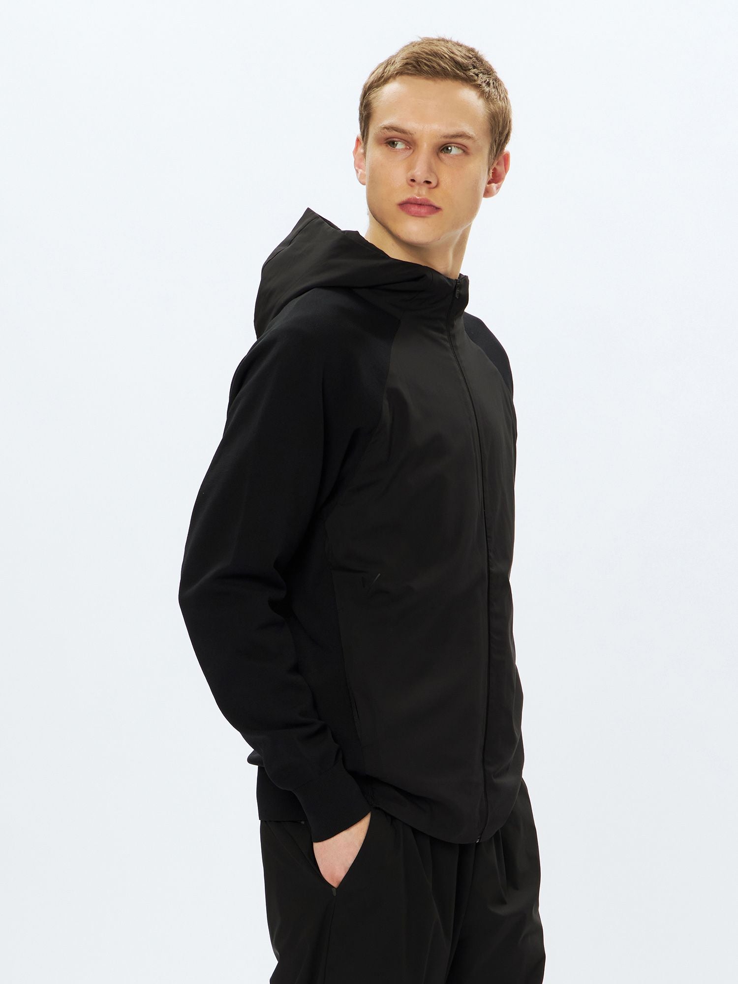 Wif / Knitting Hybrid Padded Jacket (Unisex)