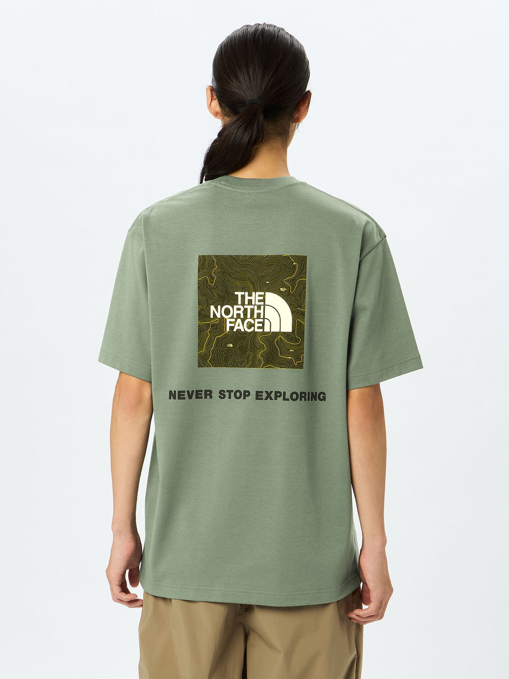 Short Sleeve Back Square Traverse Logo Tee (Men's)