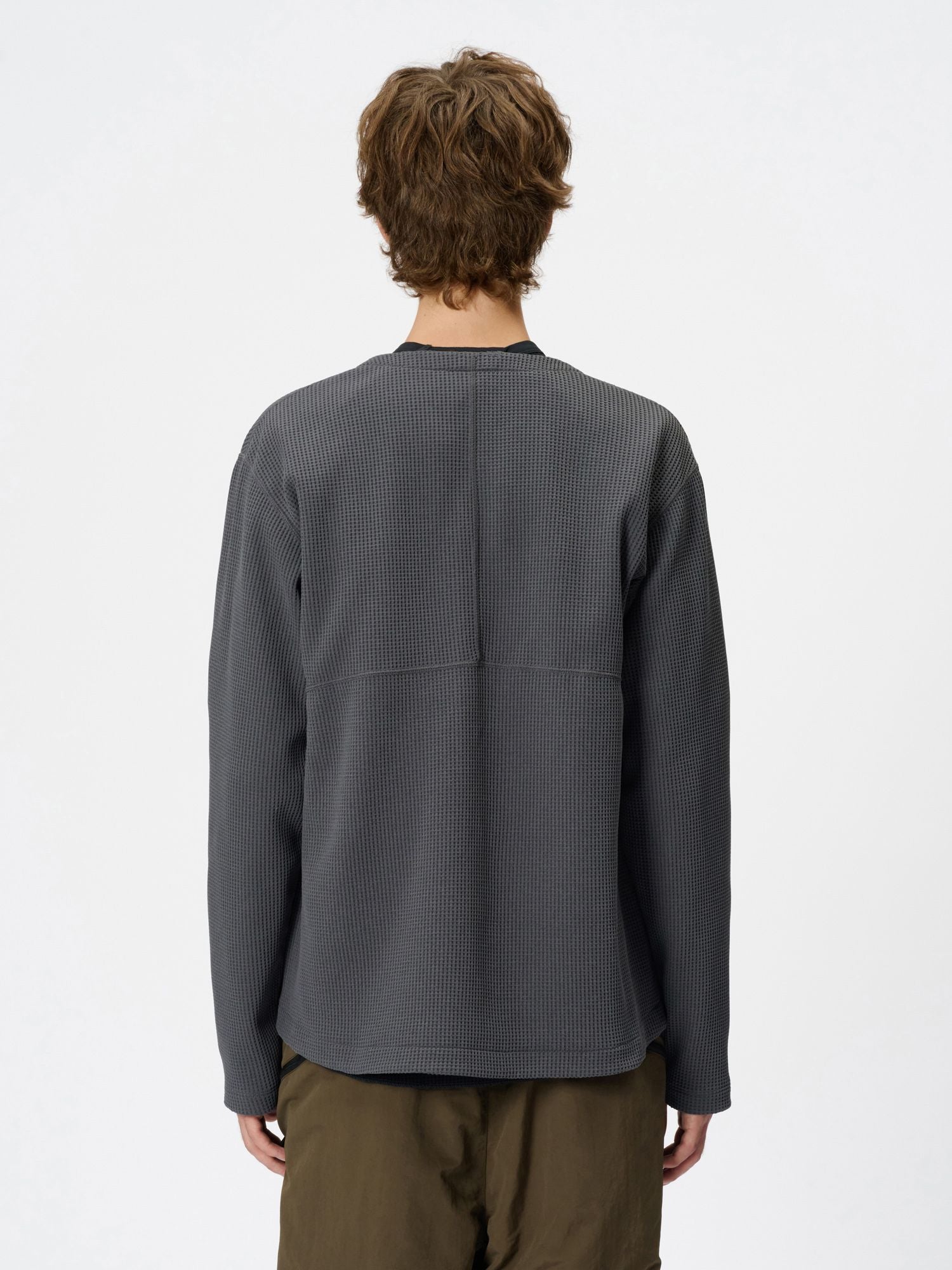 Waffle Light Zip Cardigan (Unisex)