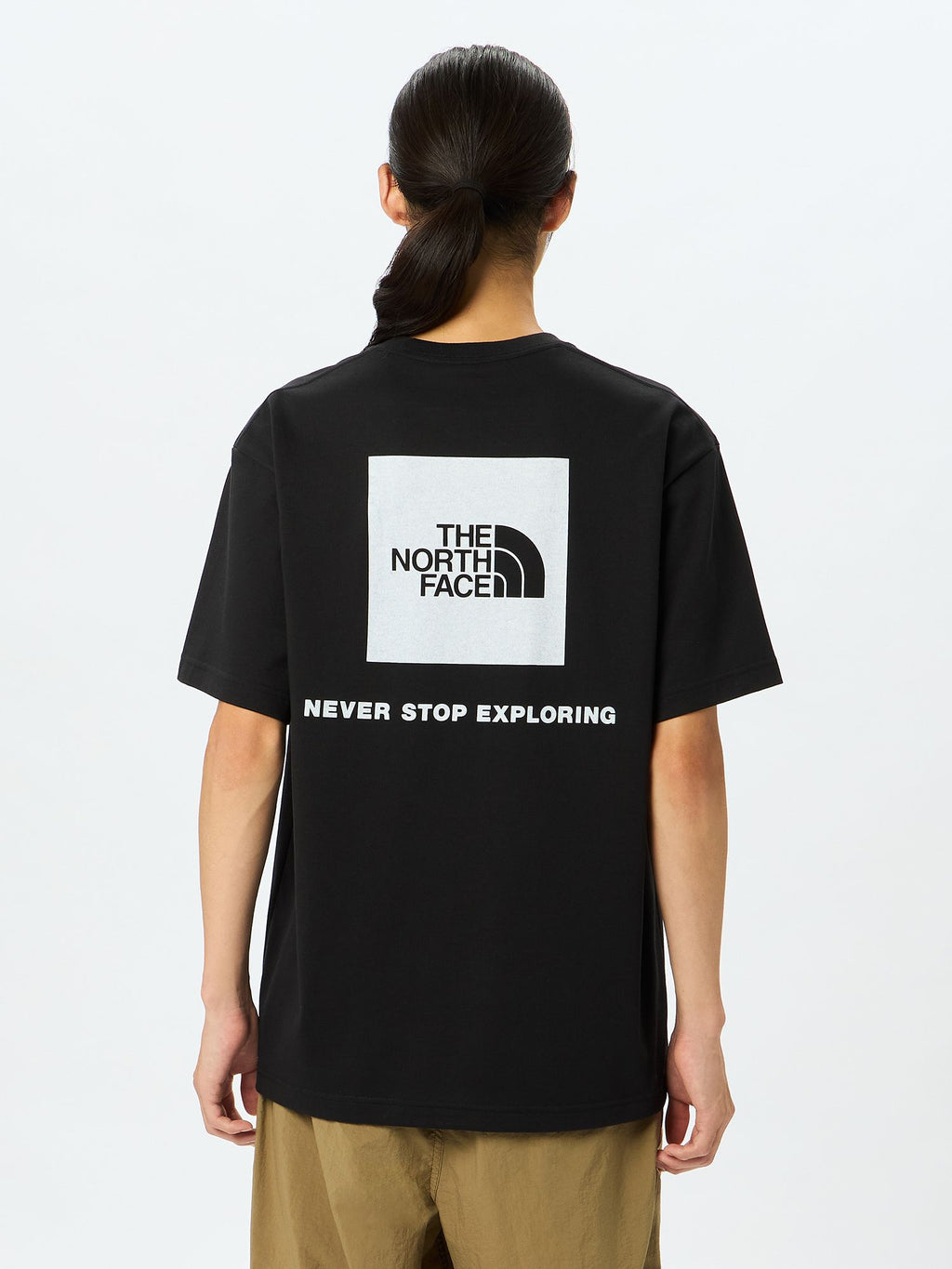 Short Sleeve Back Square Logo Tee (Men's)