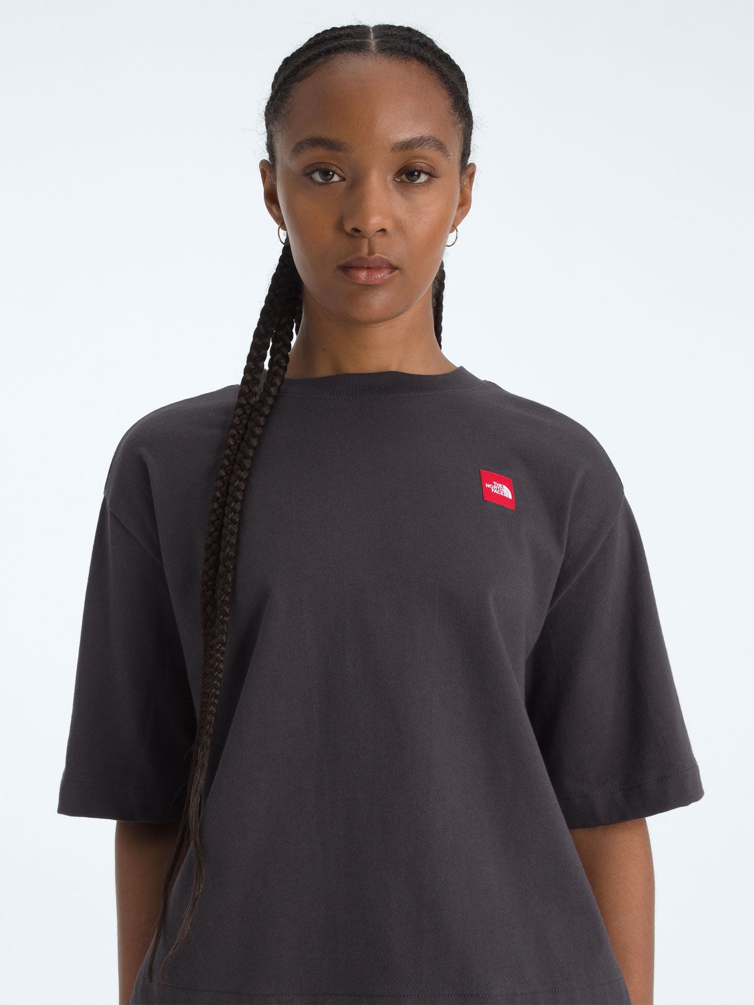 Red Box Short Sleeve Boxy Tee (Women's)