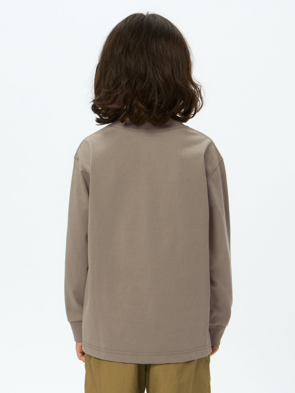 Long Sleeve Pocket Logo Tee (Kids)