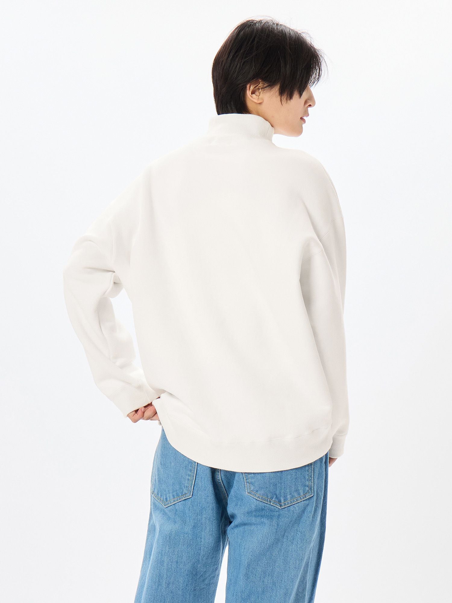 Baritone / Heavy Warm Sweat Mock Neck (Unisex)