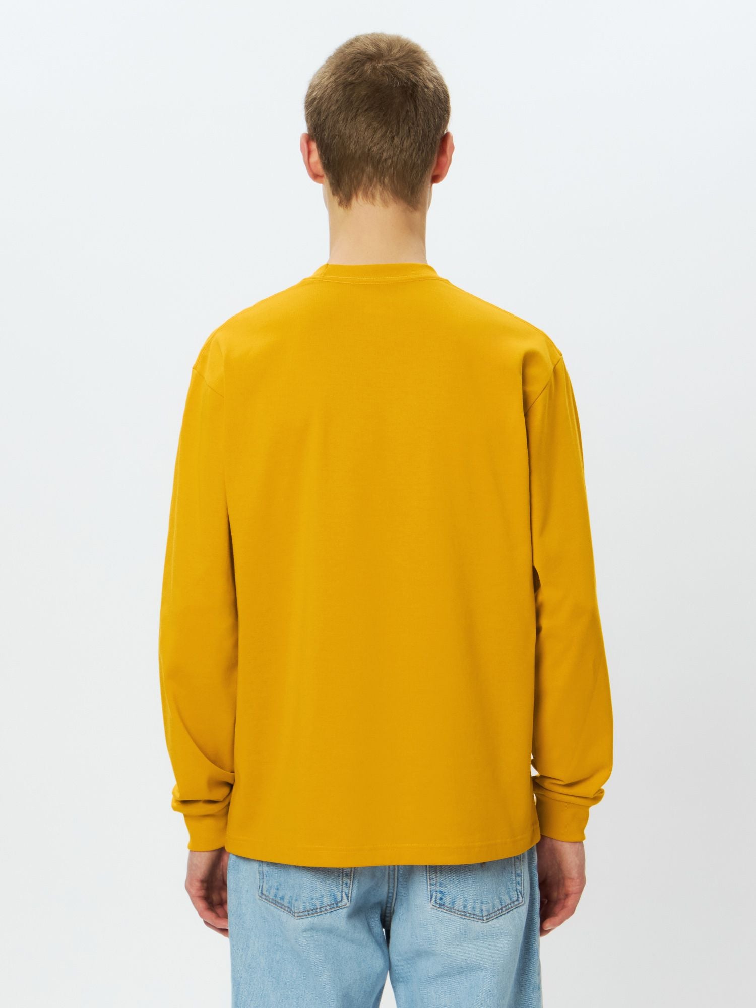 Long Sleeve Square Logo Tee (Unisex)