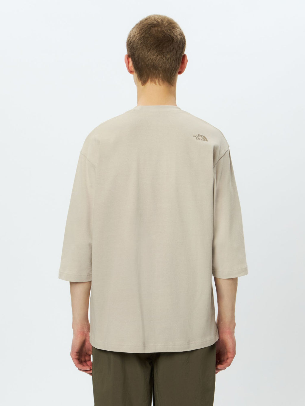 Quarter Sleeve One Point Logo Tee (Unisex)