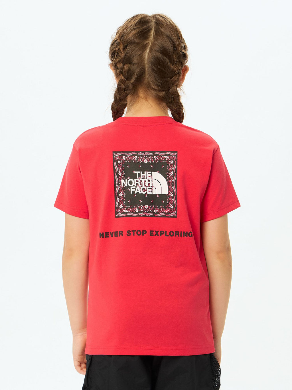 Short Sleeve Bandana Square Logo Tee (Kids)